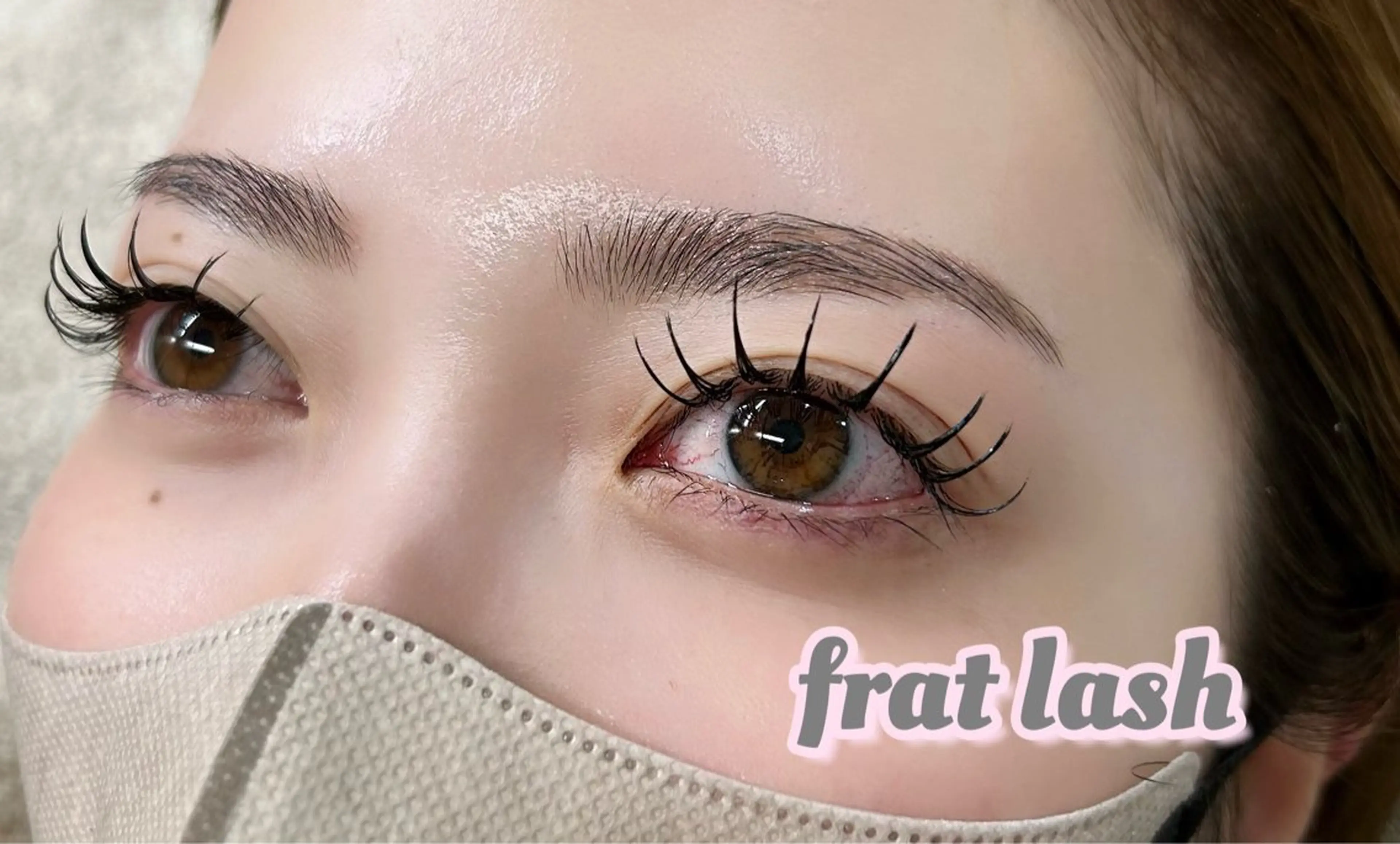 マツエク・マツパ 束感まつ毛 ナチュラル Lucia 博多店［江里口］のマツエク・マツパデザイン