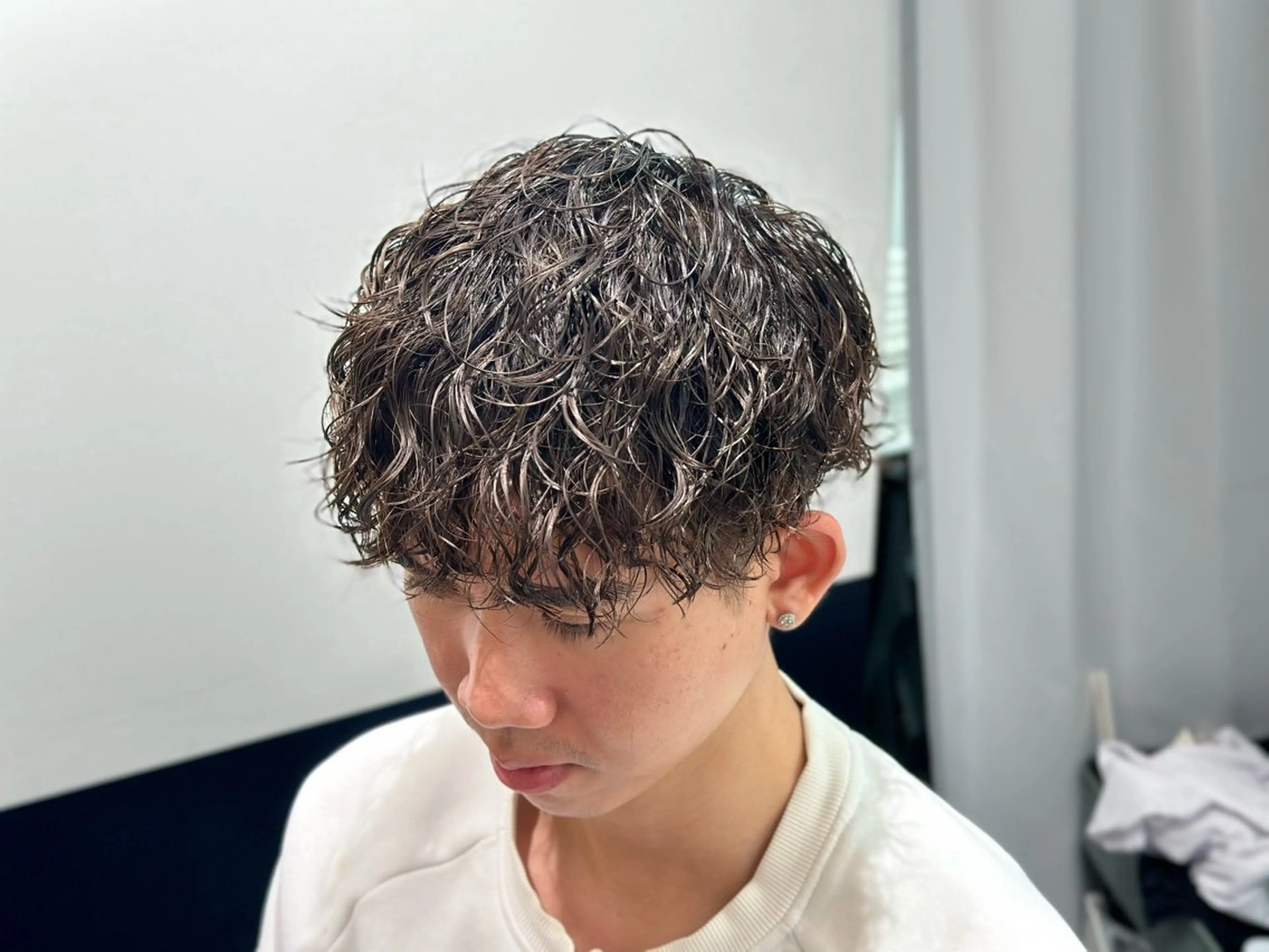 ショート パーマ カット パーマ 千葉弘平 メンズパーマ特化のヘアスタイル