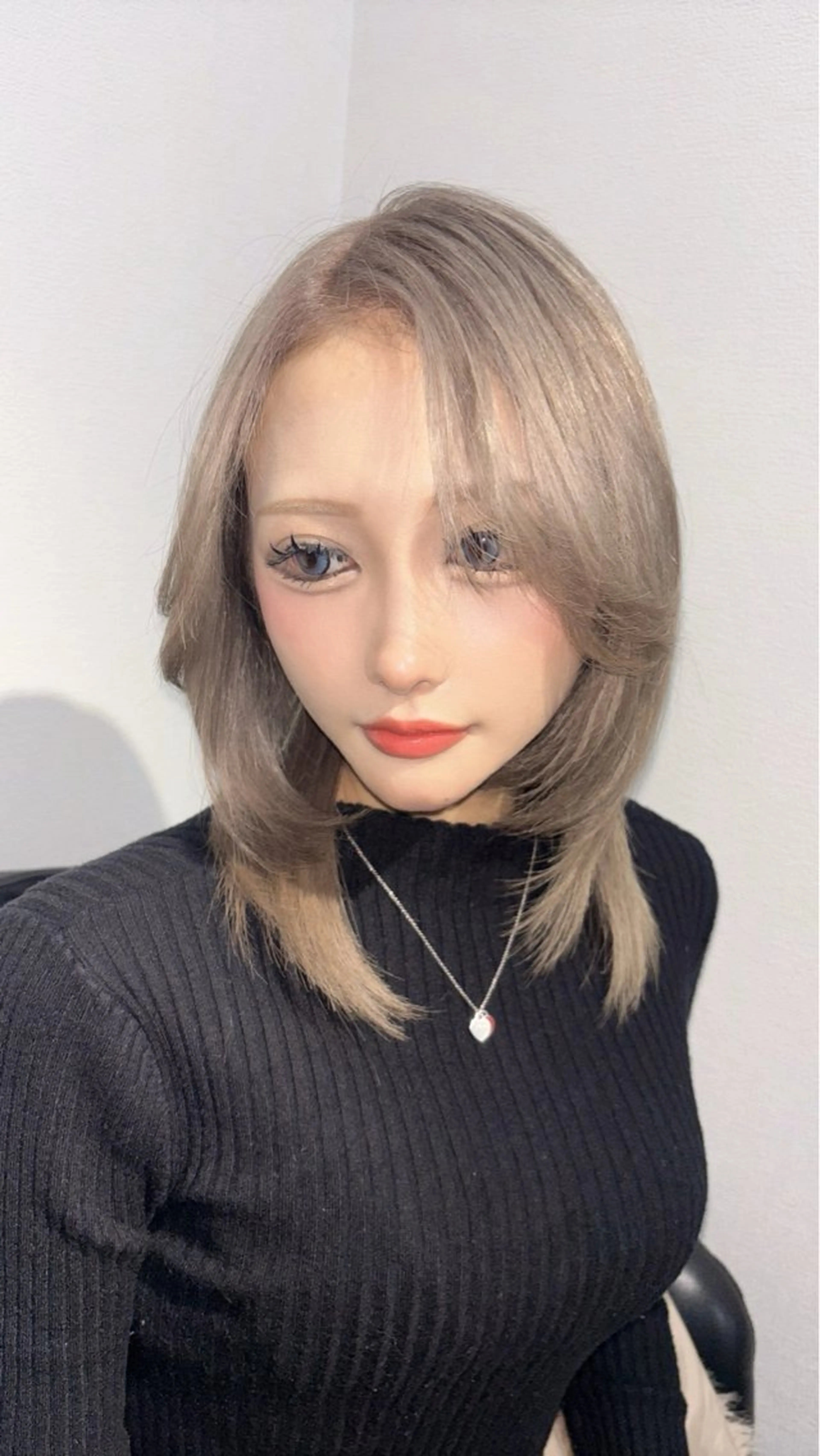 ミディアム 飯富 信二のヘアスタイル