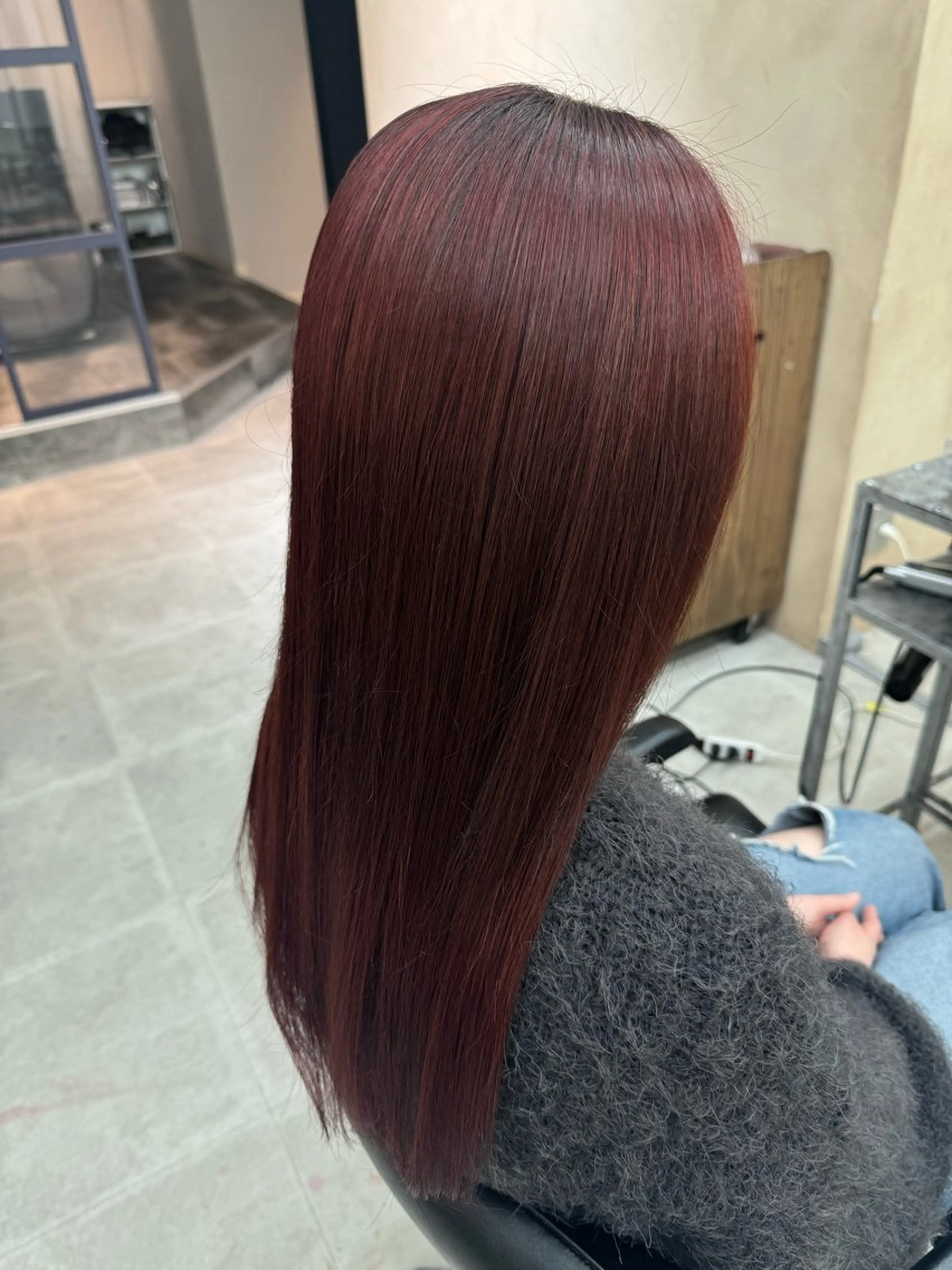 セミロング TRIERA 増川のヘアスタイル