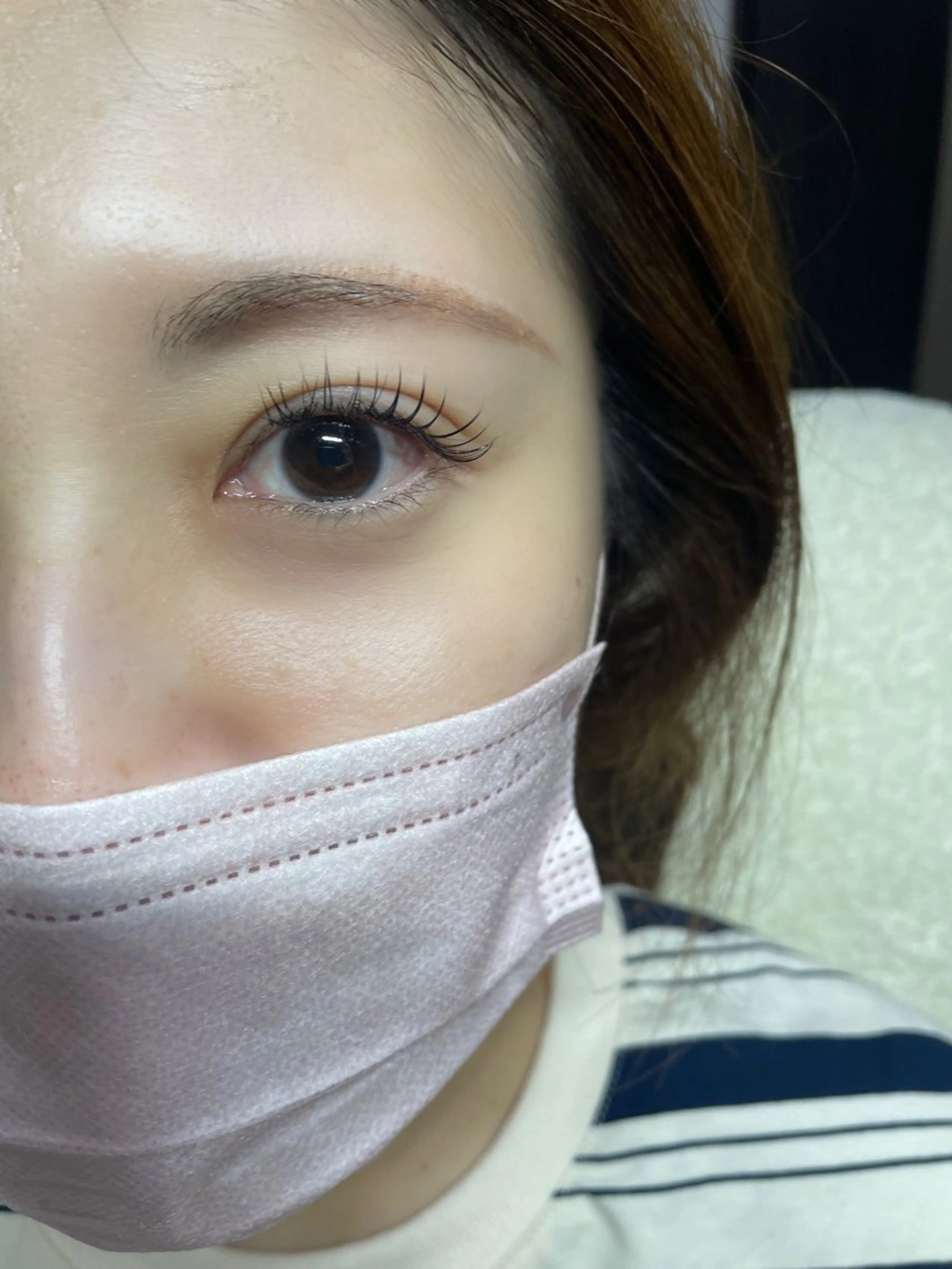 LEDマツエク100本の写真