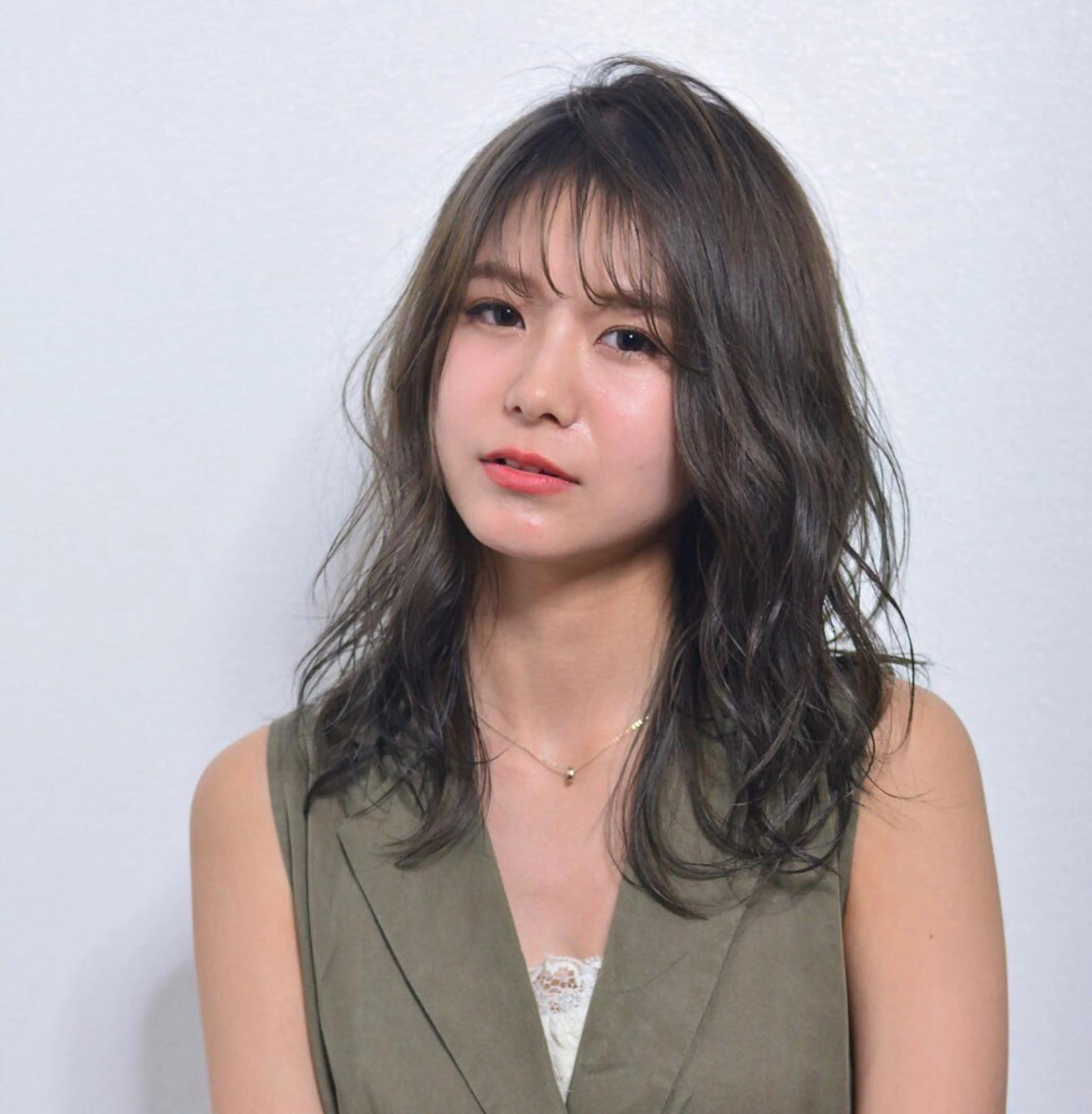 セミロング カラー 💎エクステ専門店 BIZE梅田🇰🇷のヘアスタイル