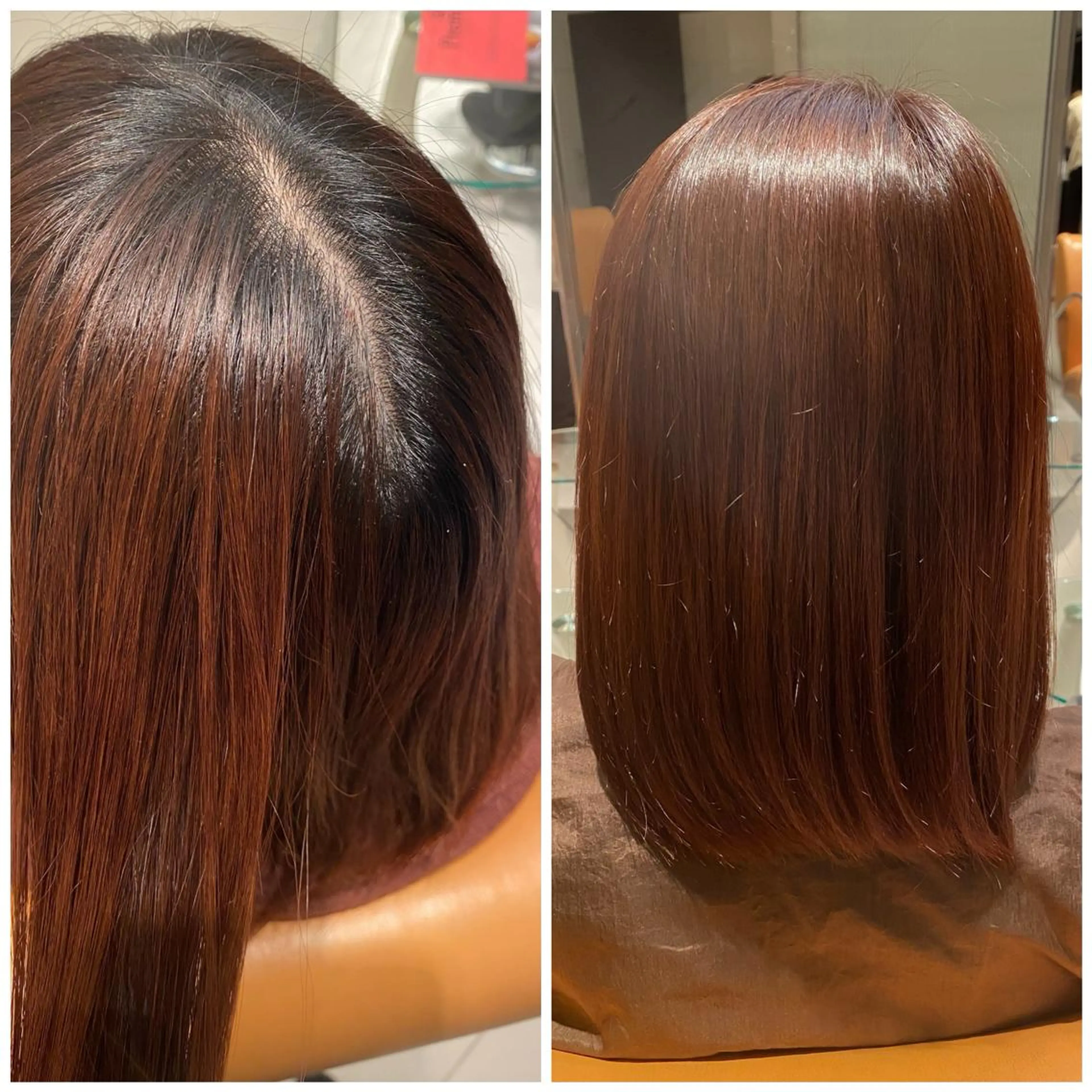 ミディアム ダダキュービッグ 渡辺 ミウのヘアスタイル