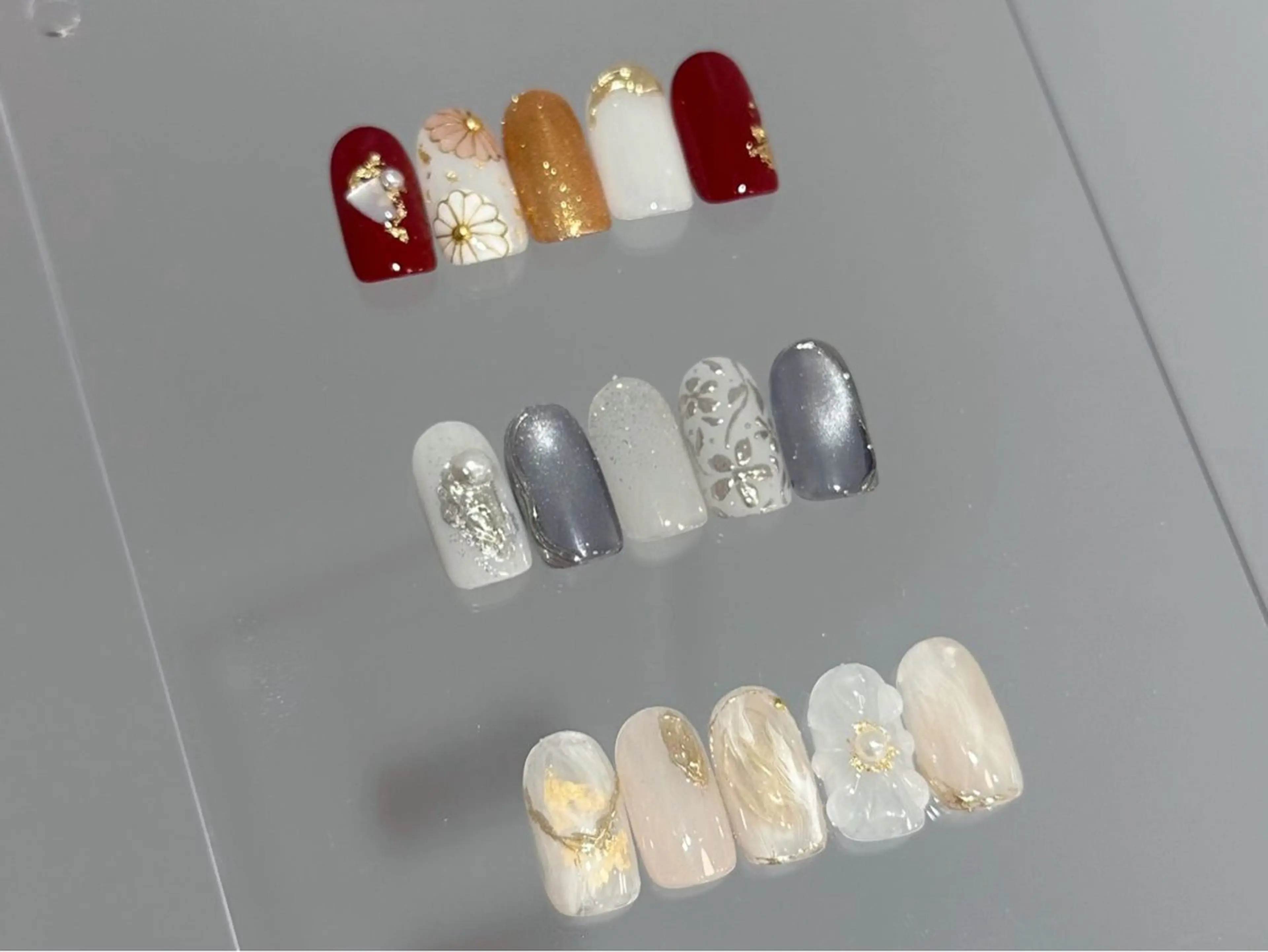 【hand】1/5 10:00~限定❕オフあり成人式ネイル ✿*:･ﾟ¥4900 (120分)の写真