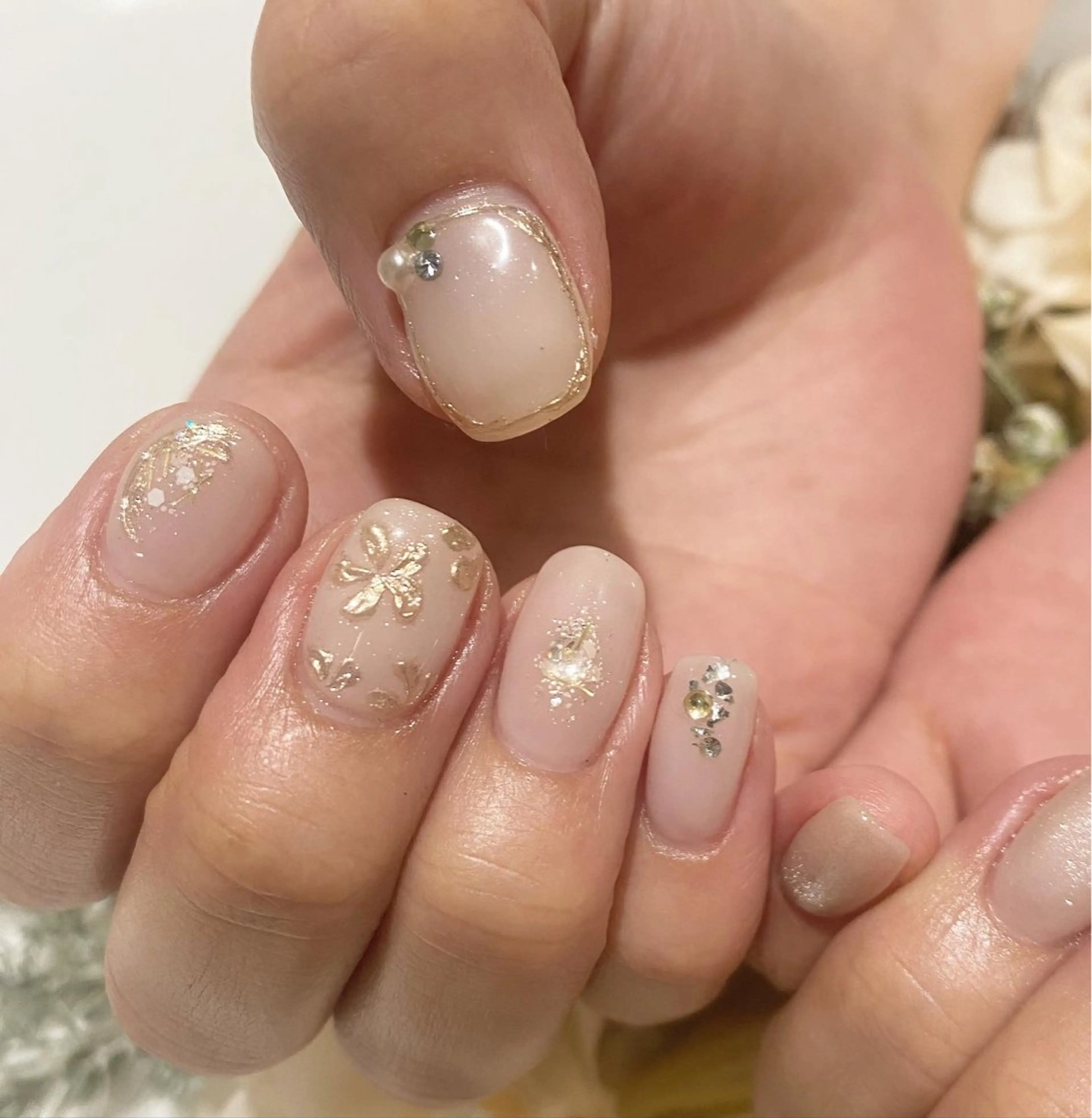 ネイル ハンドネイル 小倉 梨衣那のネイルデザイン