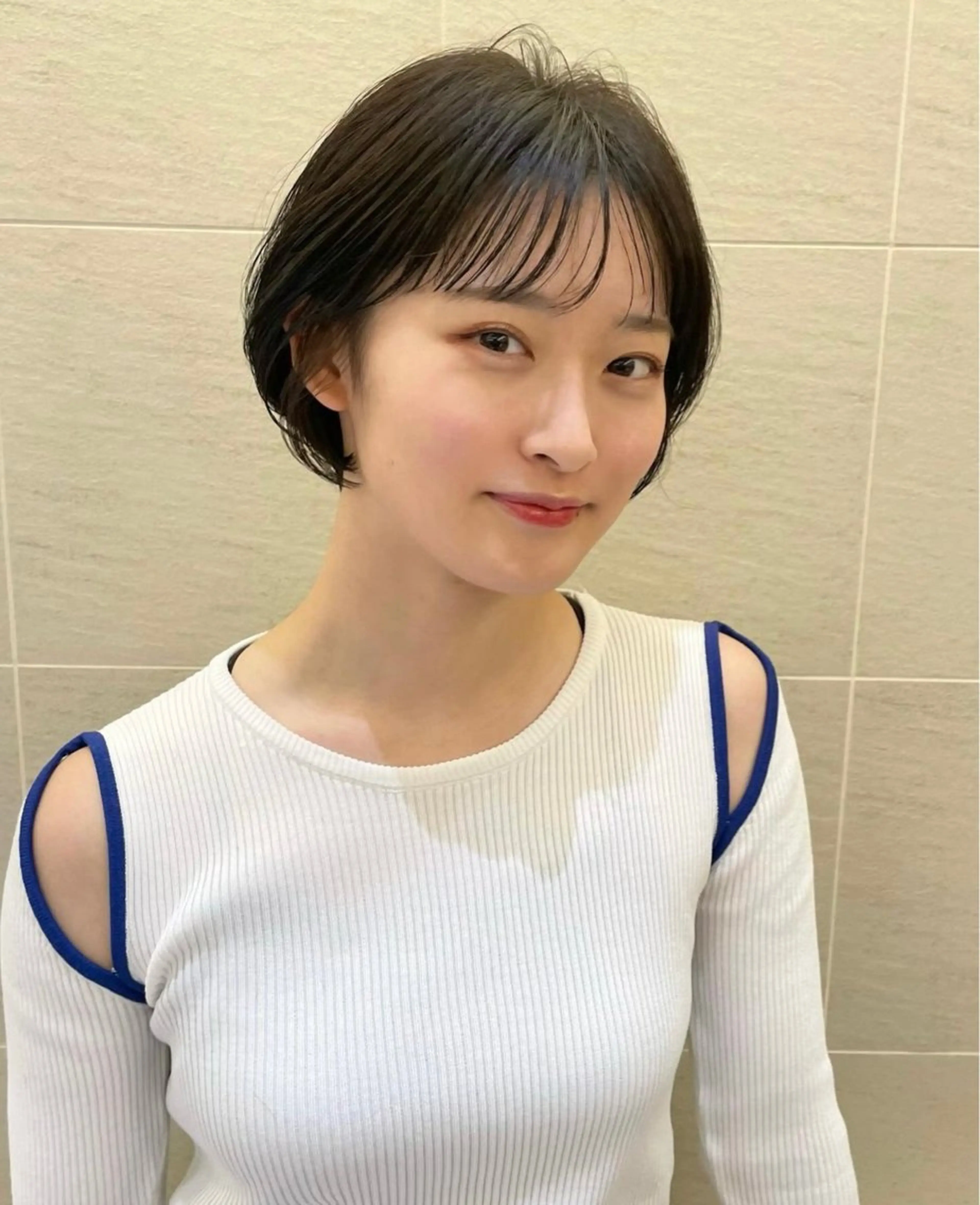 ショート ボブ ショートヘア 撮影モデル様募集 直樹のヘアスタイル