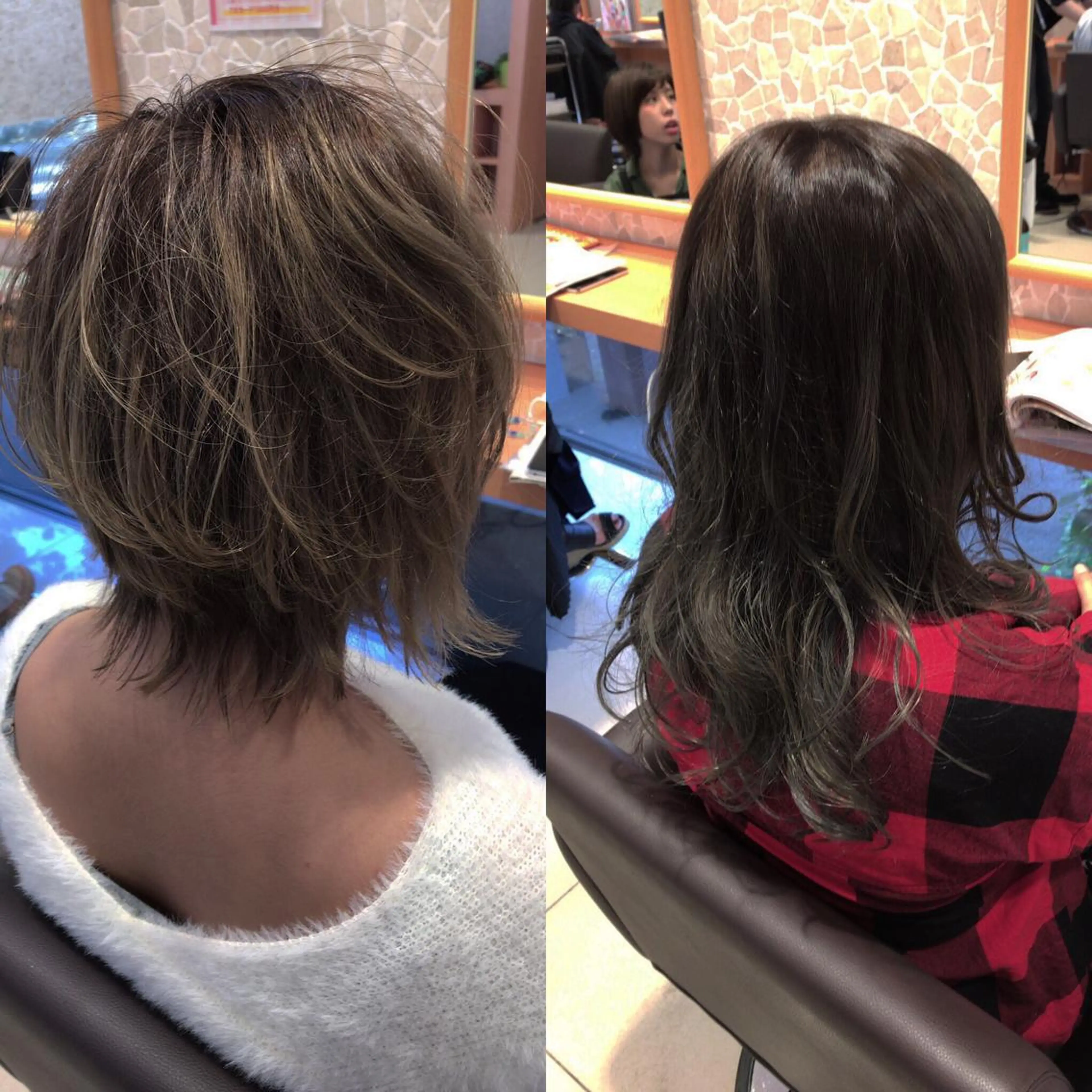 ショート カラー レイヤーカット匠 イソザキノリユキのヘアスタイル