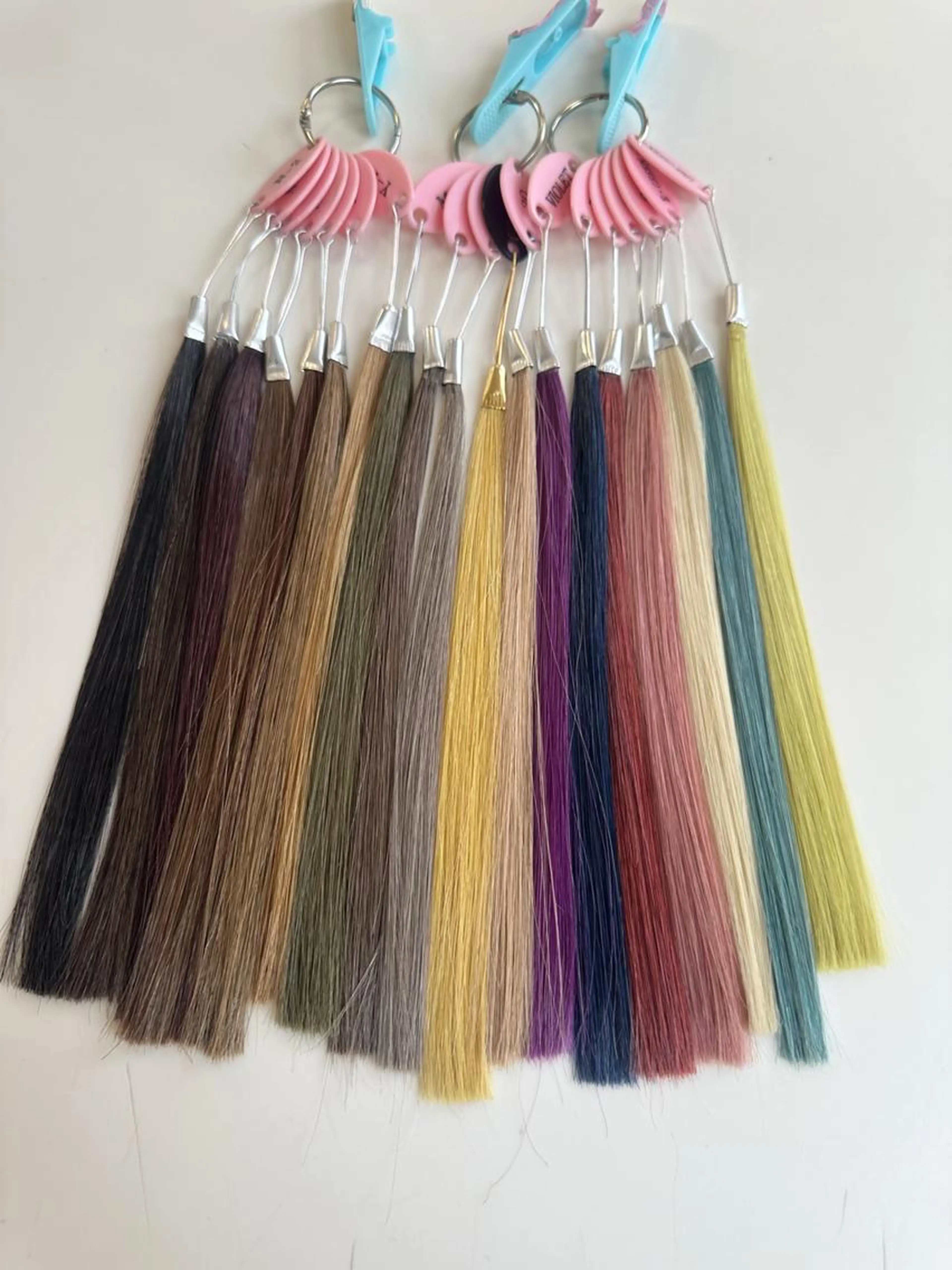 初【エクステカット無料】　最高級品質シールエクステ５３ｃｍ【１０本】の写真