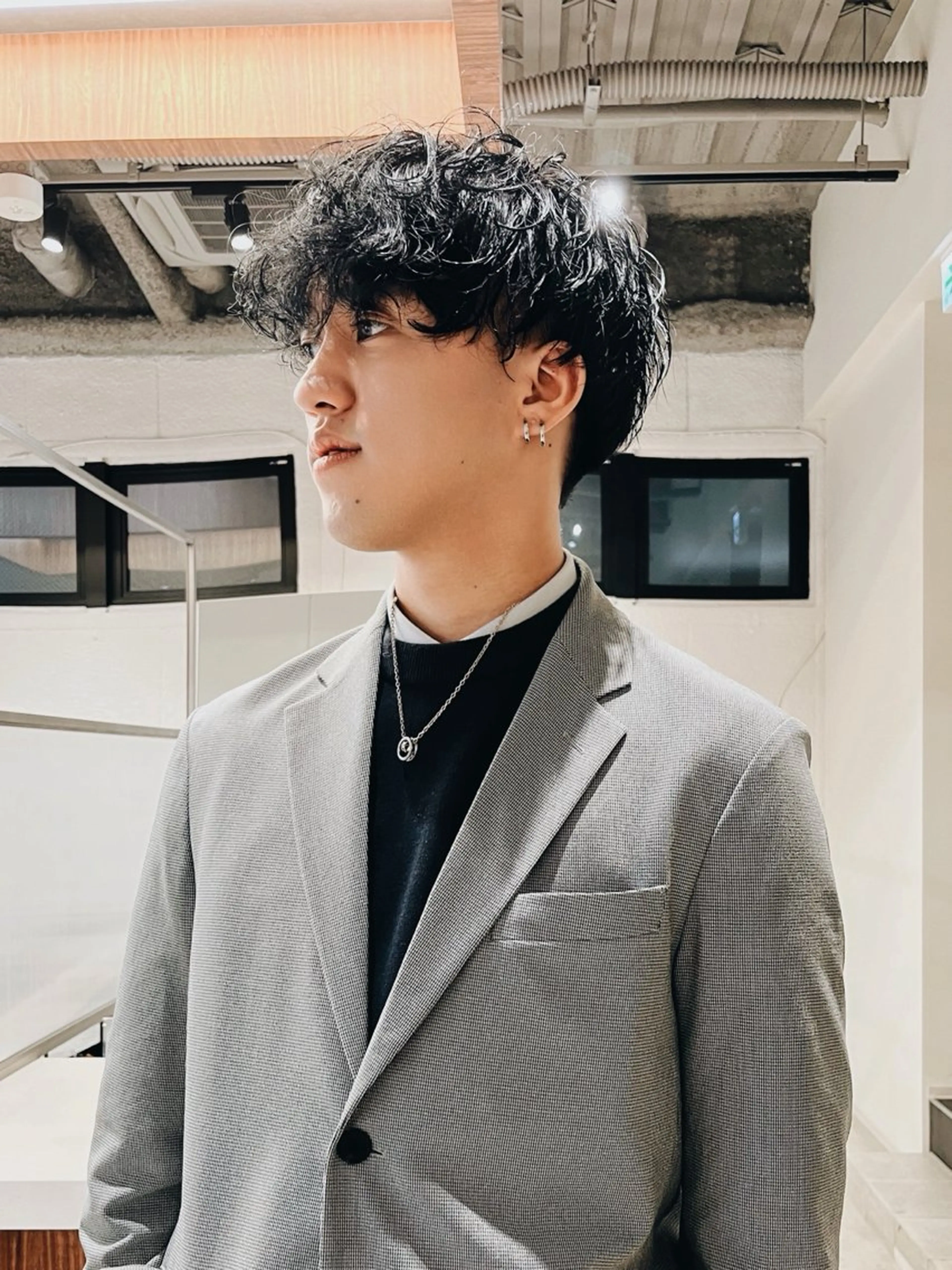 パーマ カット パーマ ［LIC南堀江］大井 悟のヘアスタイル