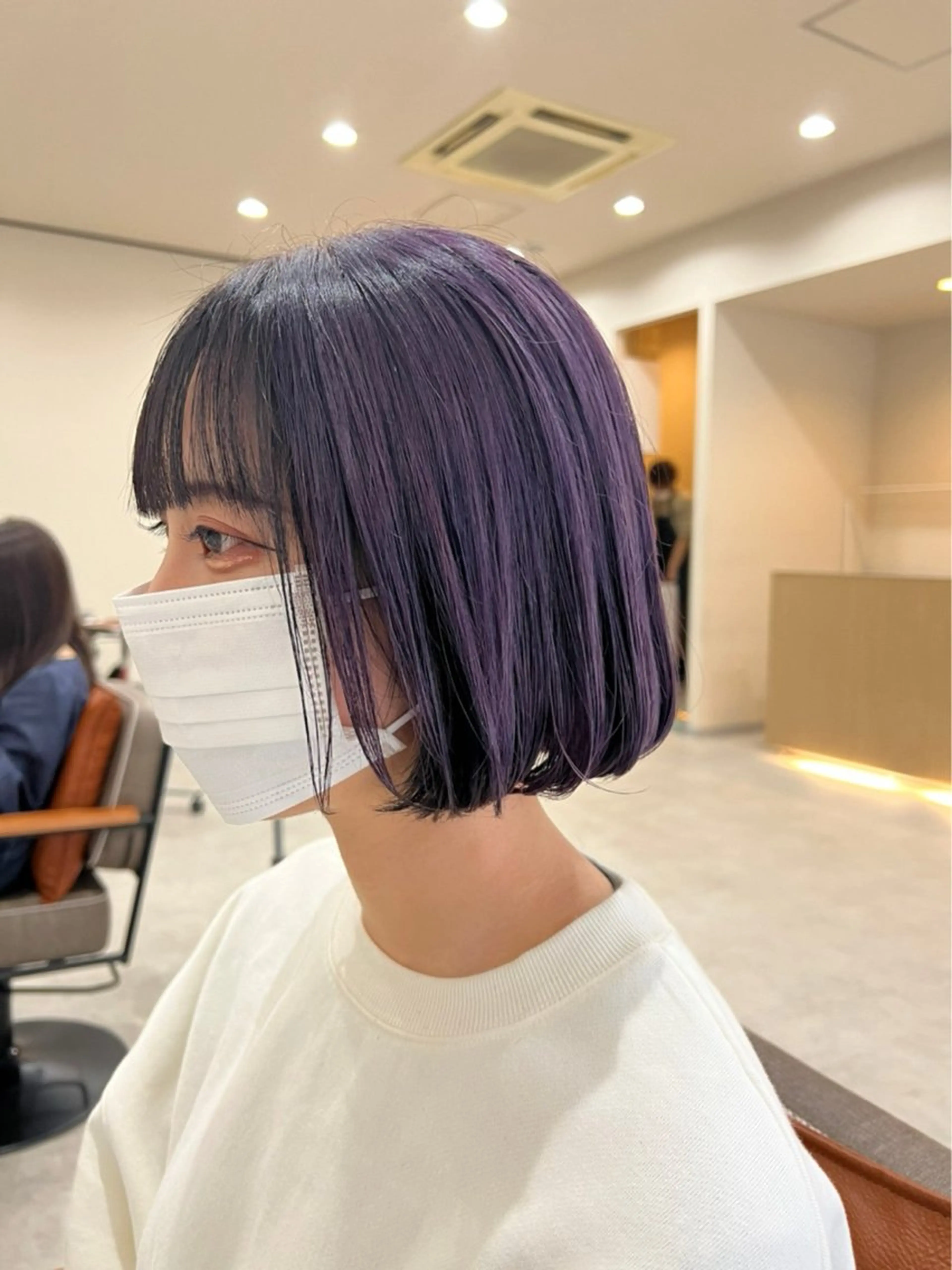 ショート カラー 黒髪 ダブルカラー 佐々木 政徳のヘアスタイル