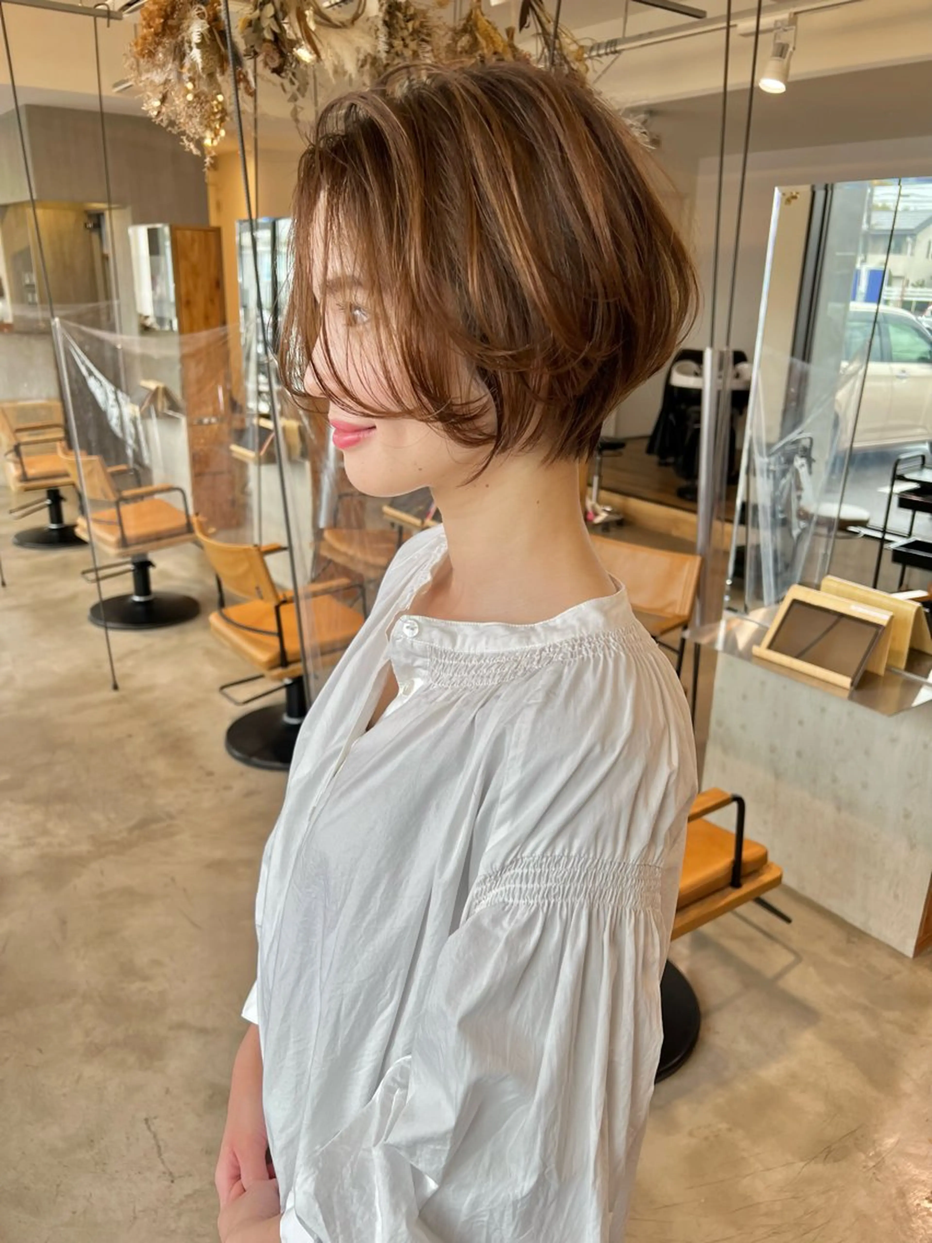 ショート 🌟満足度No.1/ 似合わせ/AYA🌟のヘアスタイル