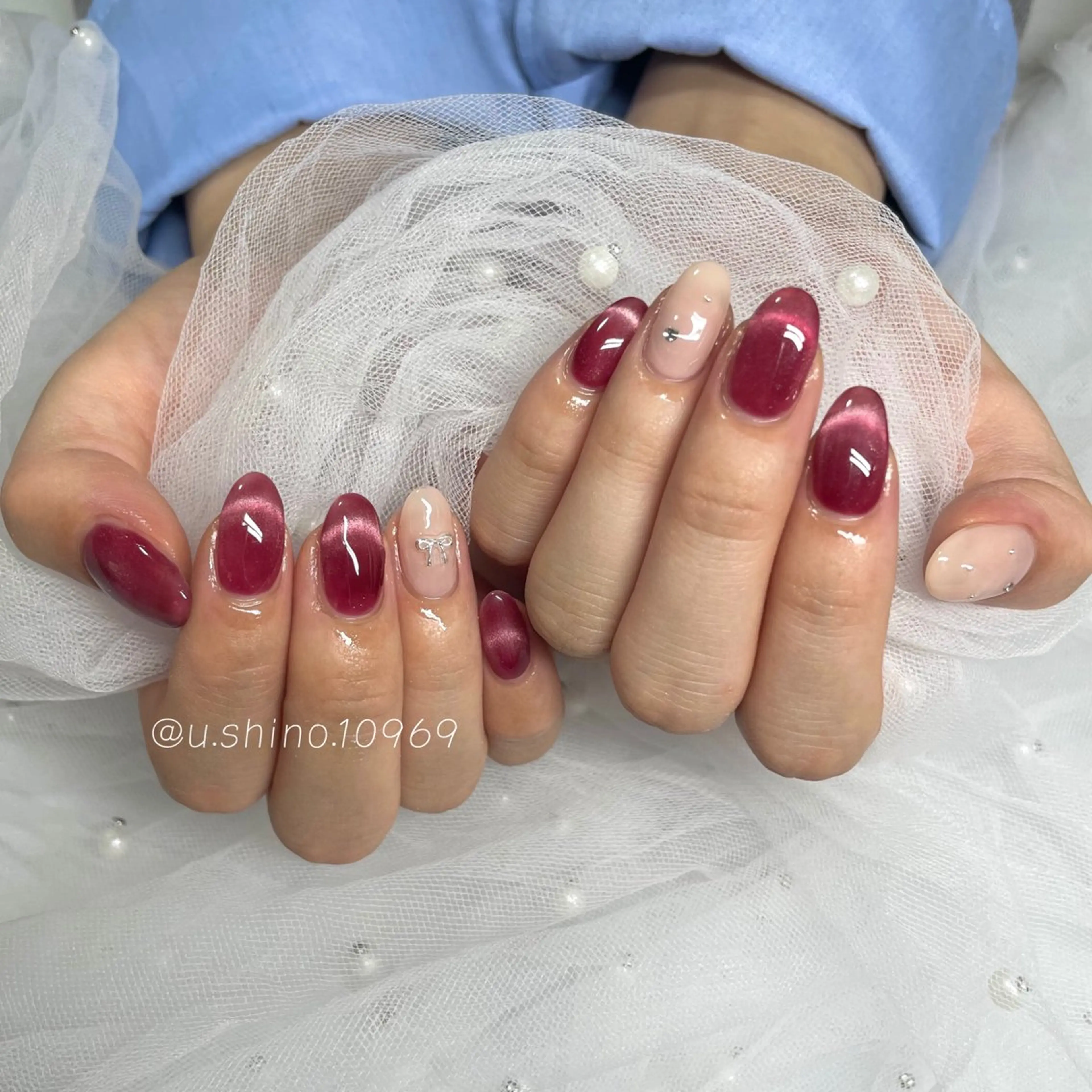 【ハンド】ミラー・マグネット⭐️(オフ無し)の写真