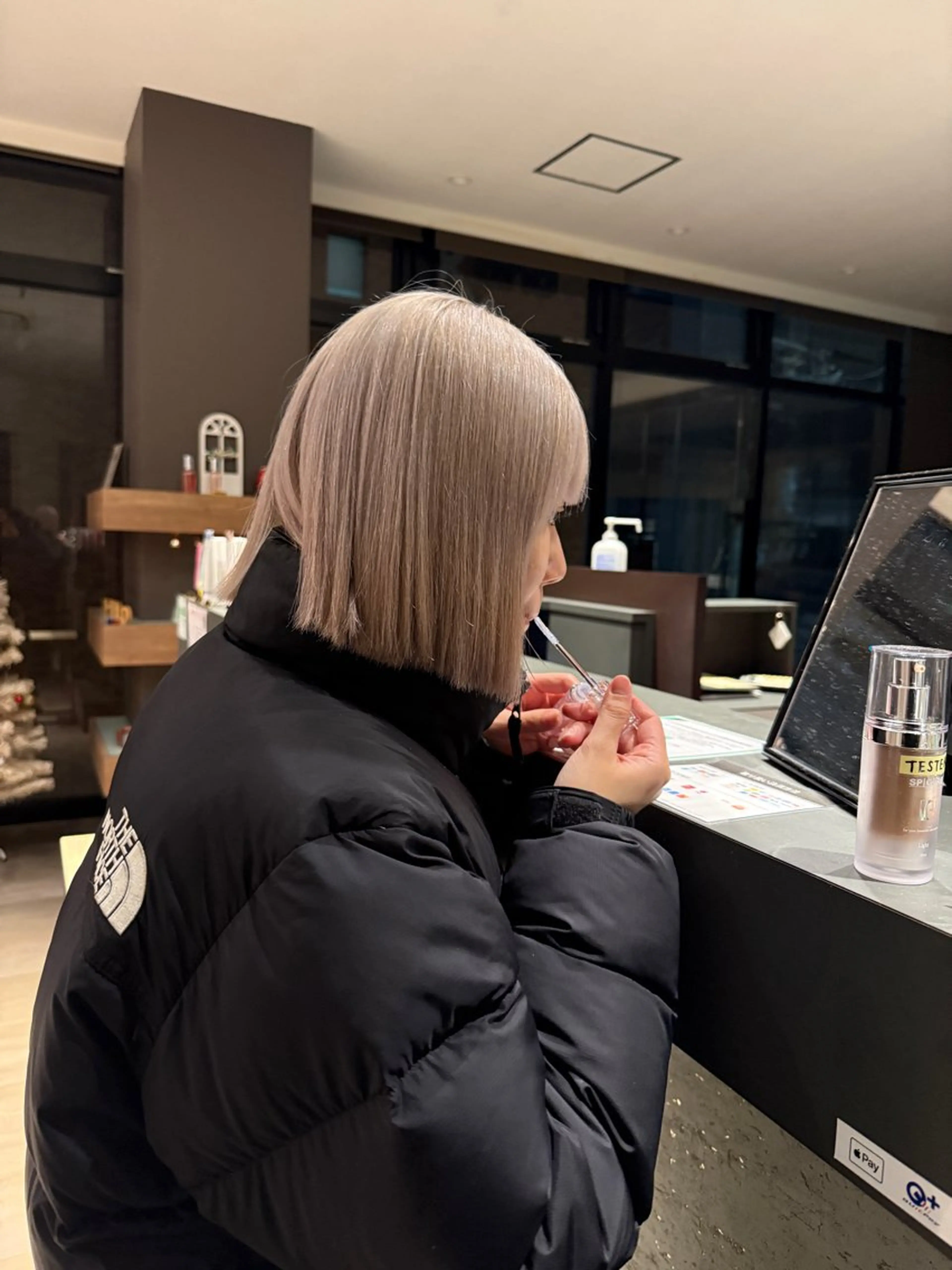 ショート 堀江／韓国・透明感 カラー／みずき🐩のヘアスタイル