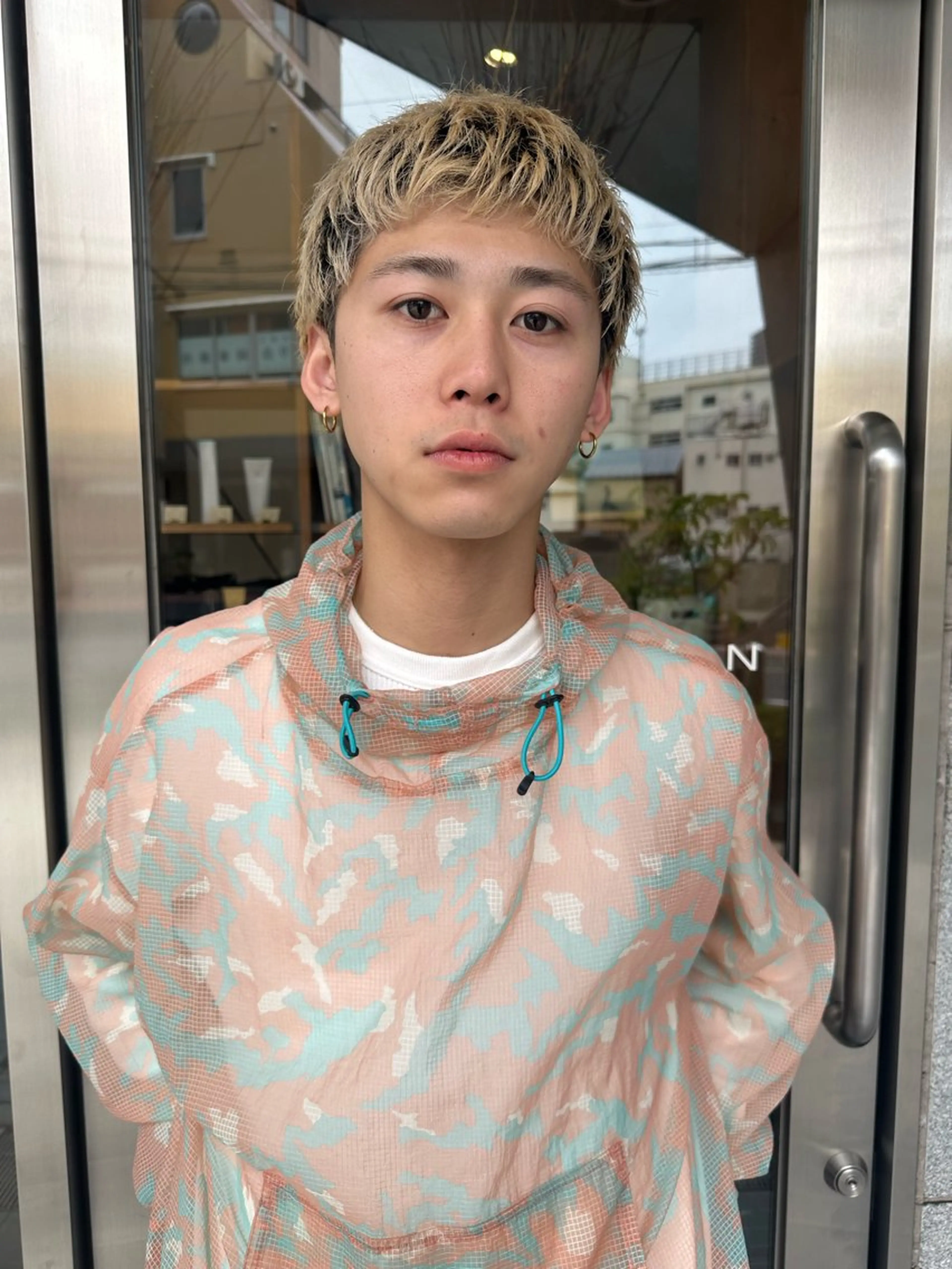 ショート カラー パーマ NERO      HAIR SALON所属・塚本 幸司郎のヘアスタイル