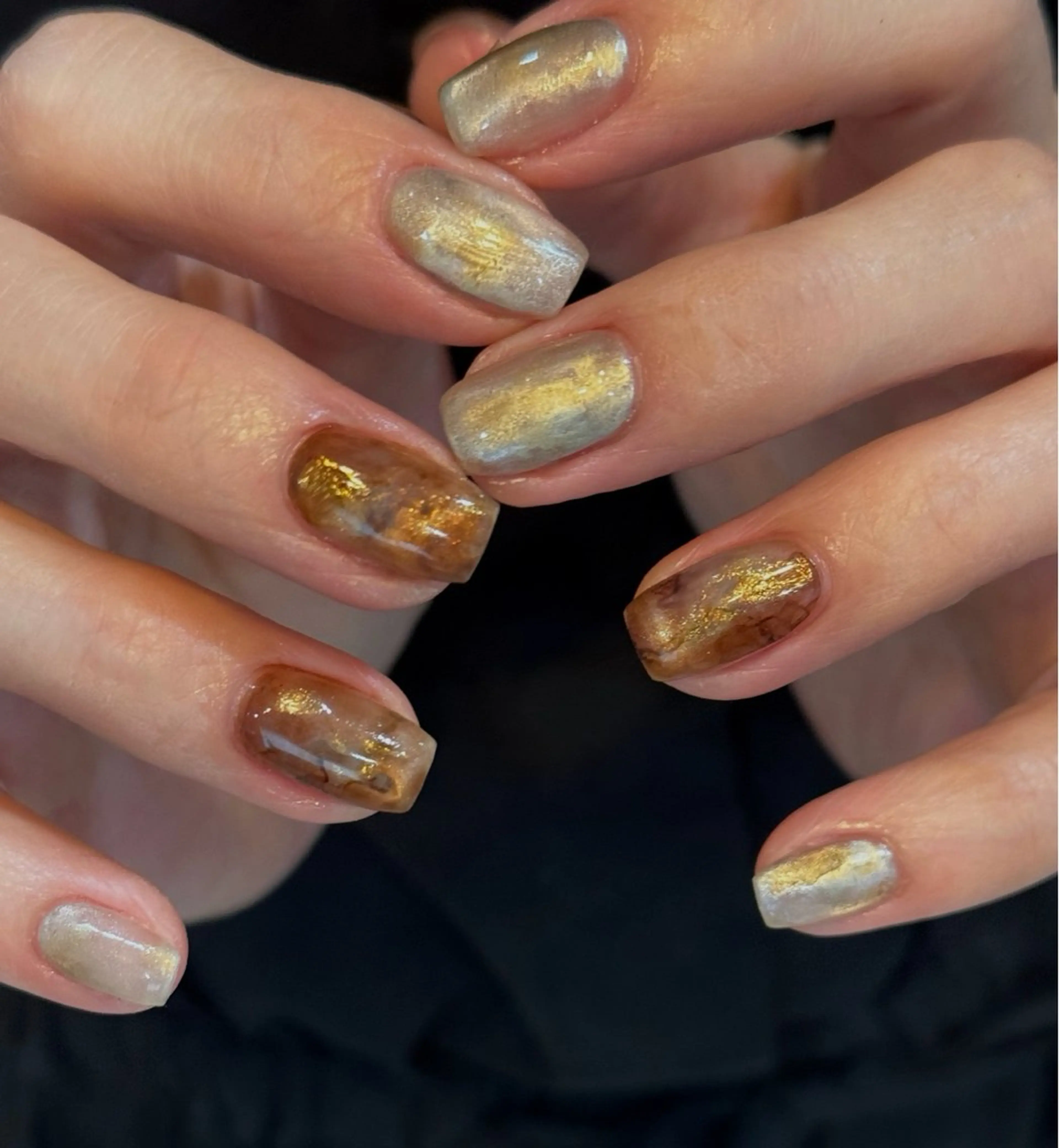 ネイル アートネイル ニュアンスネイル ハンドネイル Blé nailのネイルデザイン