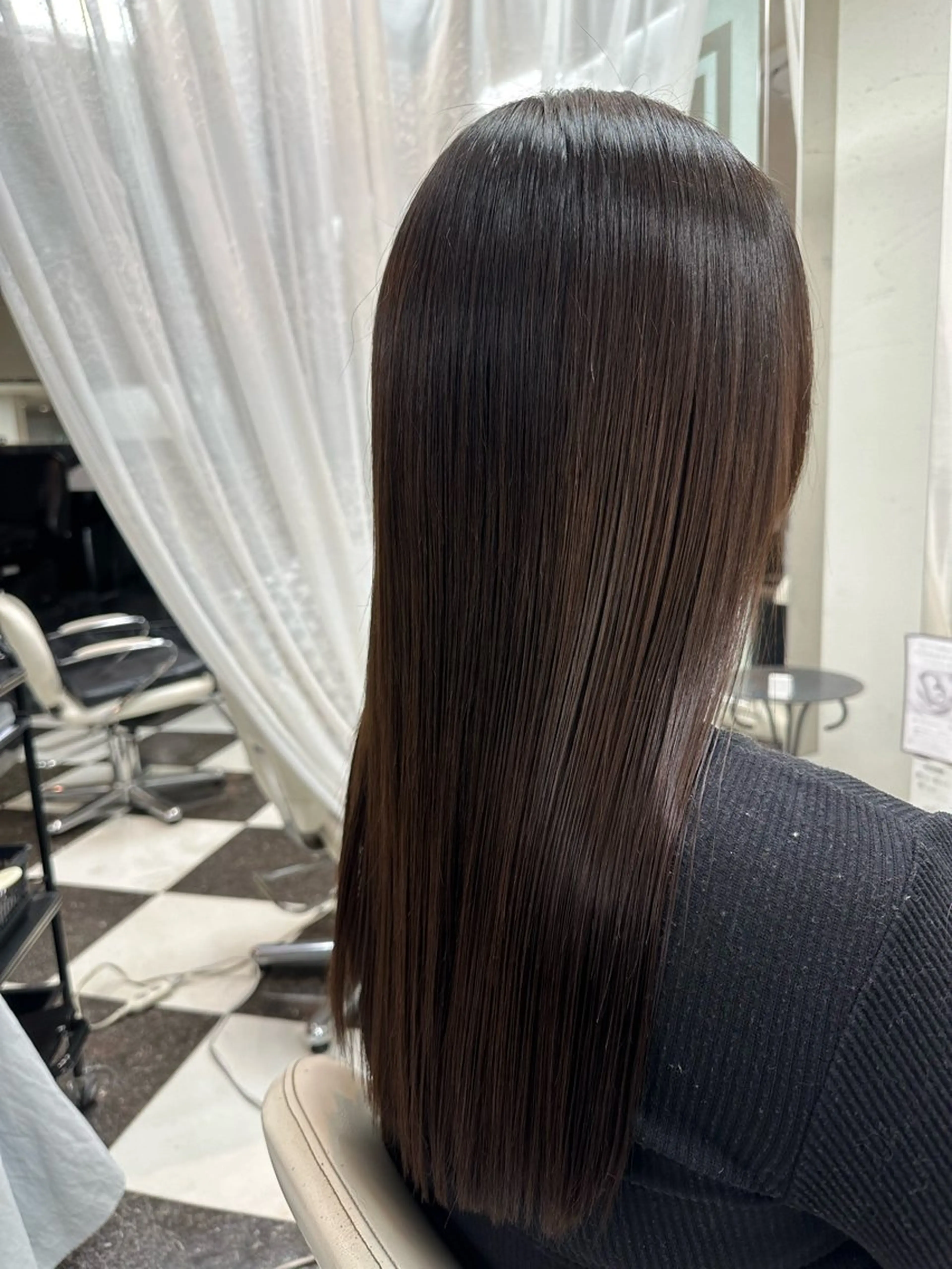 ロング 髪質改善 トリートメント 鶴田 悠斗のヘアスタイル