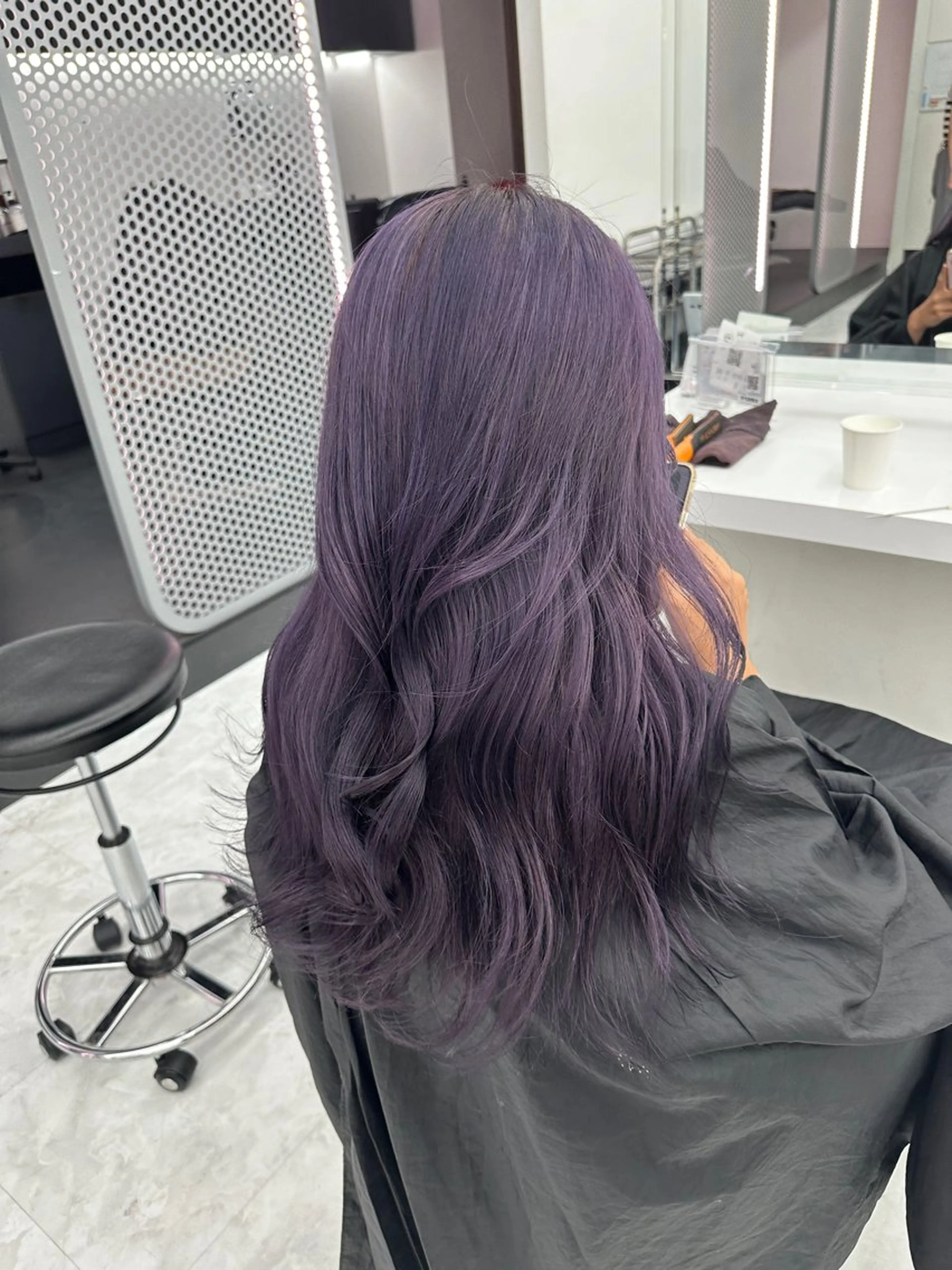 ロング カラー パーマ ヘアアレンジ メンズ キッズ ♥️韓国ヘア レイヤー♥️ゆりのヘアスタイル