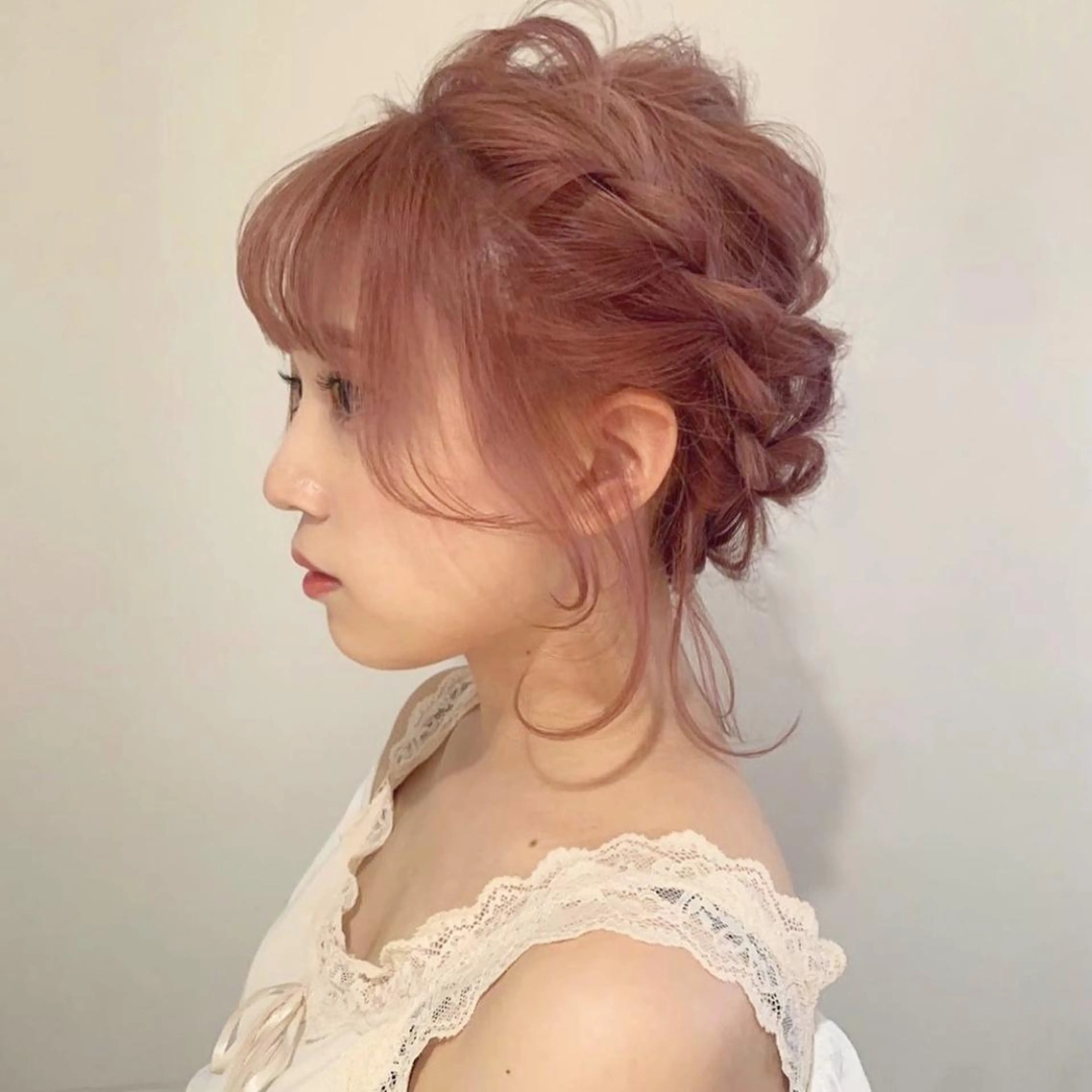 ミディアム カラー ヘアアレンジ 🎀taro ブリーチなしカラーのヘアスタイル