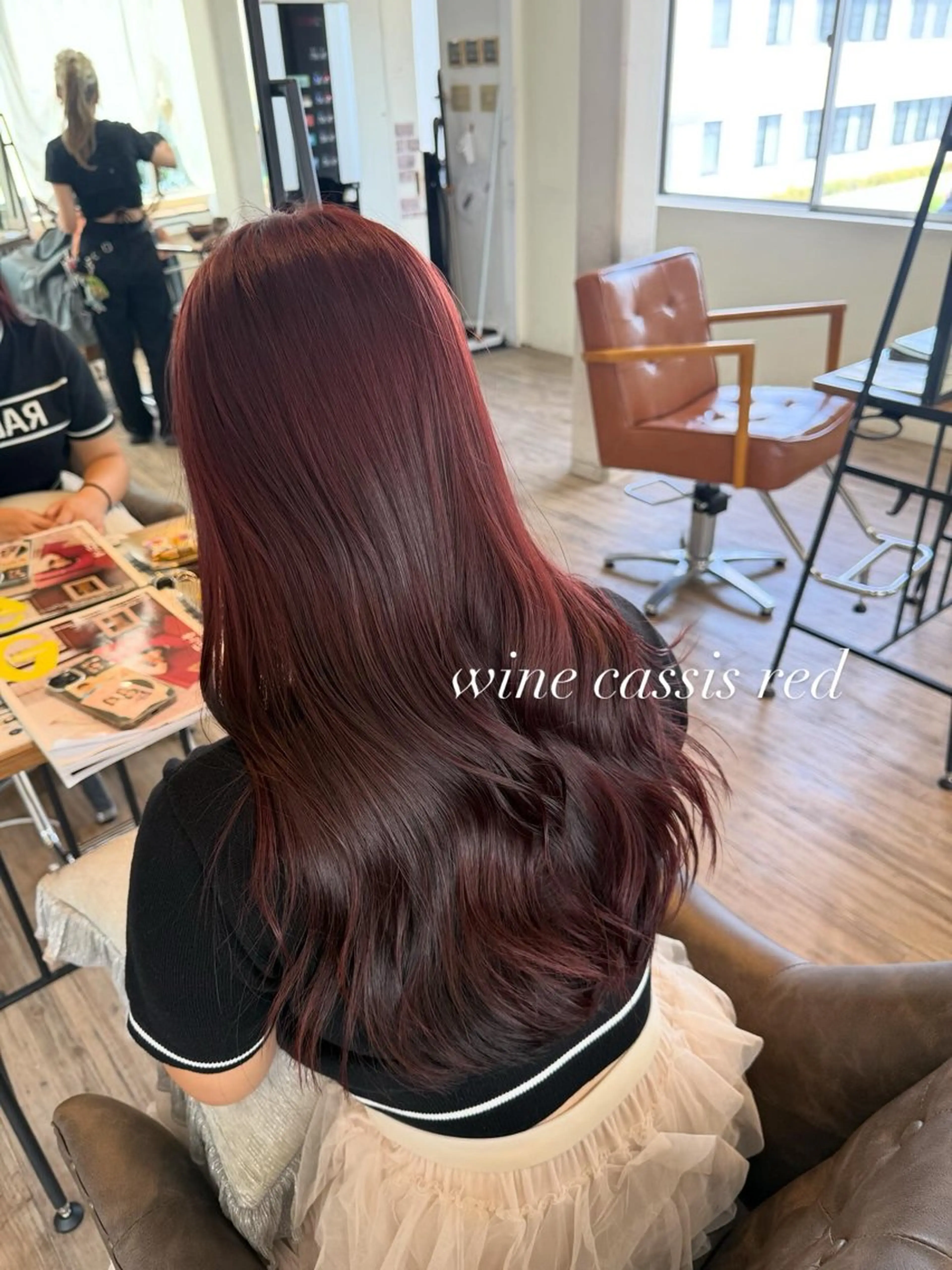 ロング ヘアカラー CURE nex the salon 表参道所属・美髪矯正/髪質改善 🫧山﨑　真歩🫧のヘアスタイル