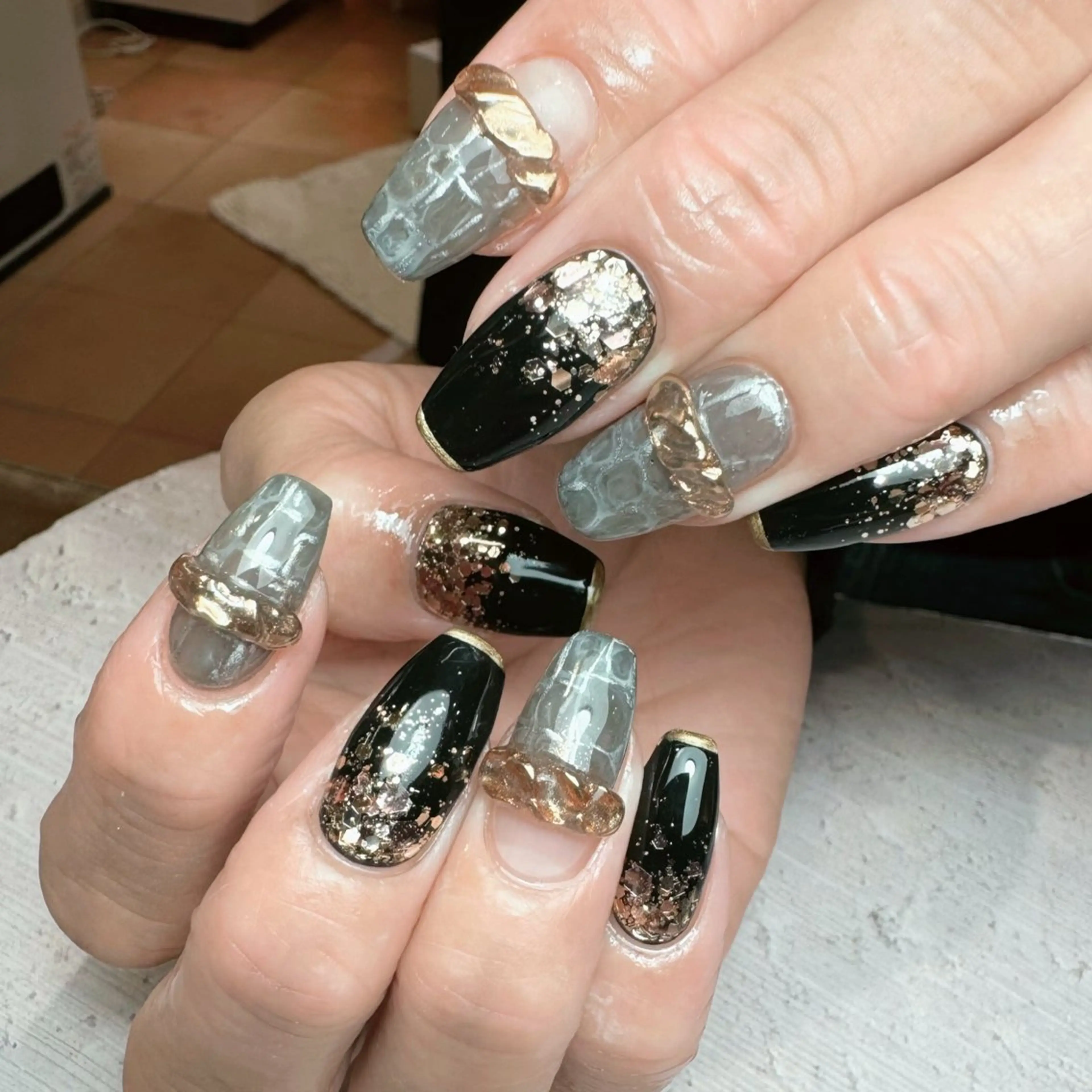 ネイル ハンドネイル nail&eyelash mate所属・京都/東向日/桂 ayumiのネイルデザイン