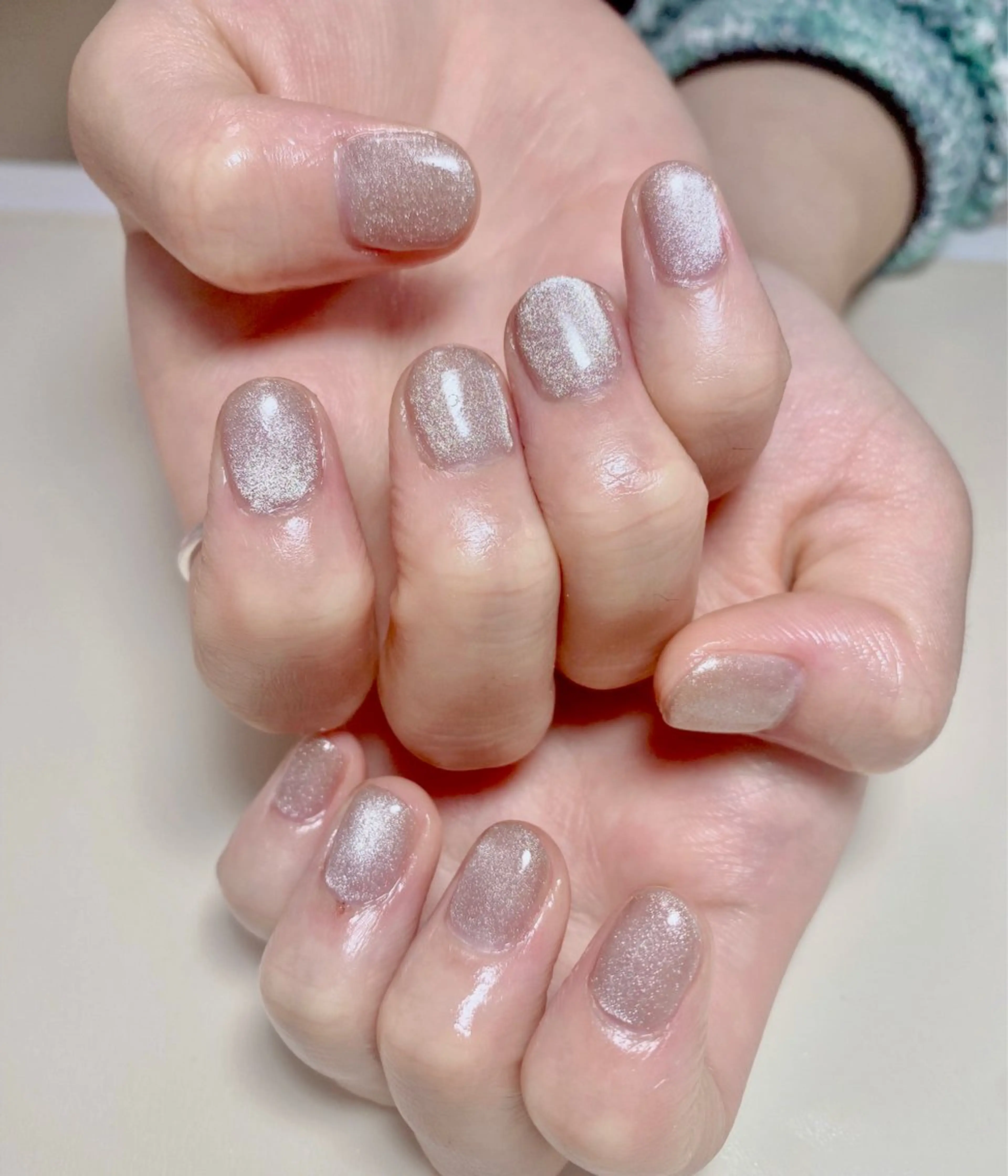 ネイル マグネットネイル ハンドネイル Nail Salon K 🧸美爪育成のネイルデザイン
