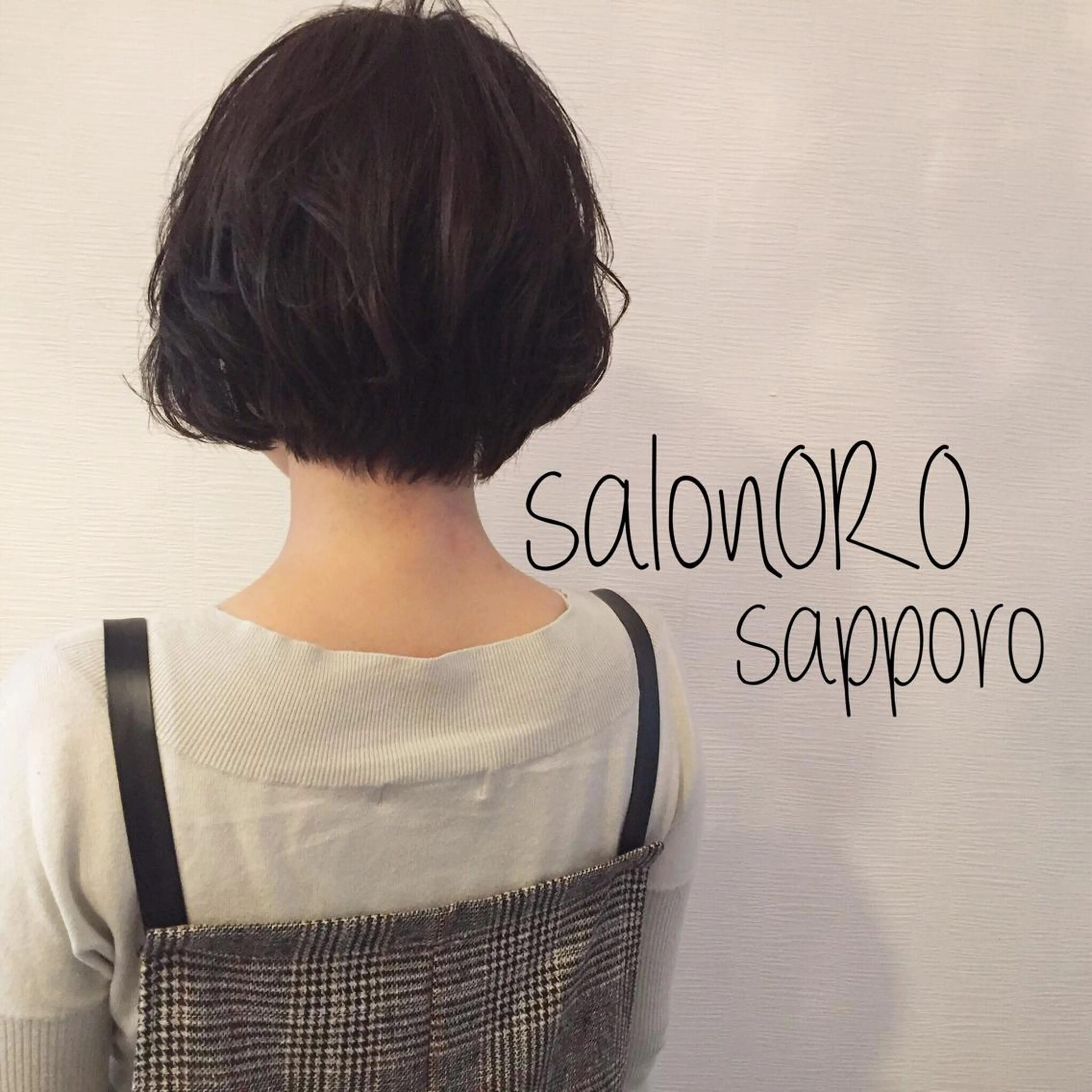 ショート カラー グラデーションカラー ハイライトカラー ボブ ハイライト toiro by lien hair atelier所属・池田 真由美のヘアスタイル