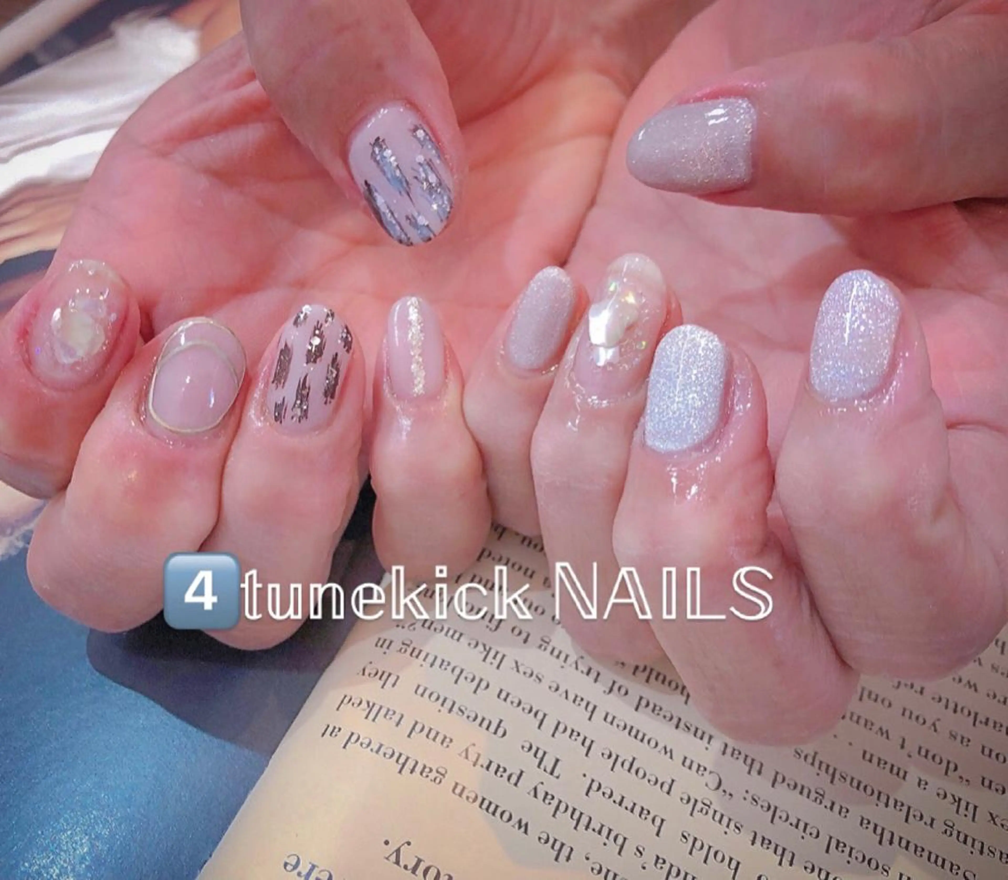 ネイル ニュアンスネイル 4tunekick NAILS(フォーチュンキックネイルズ)所属・光森 淳子のネイルデザイン