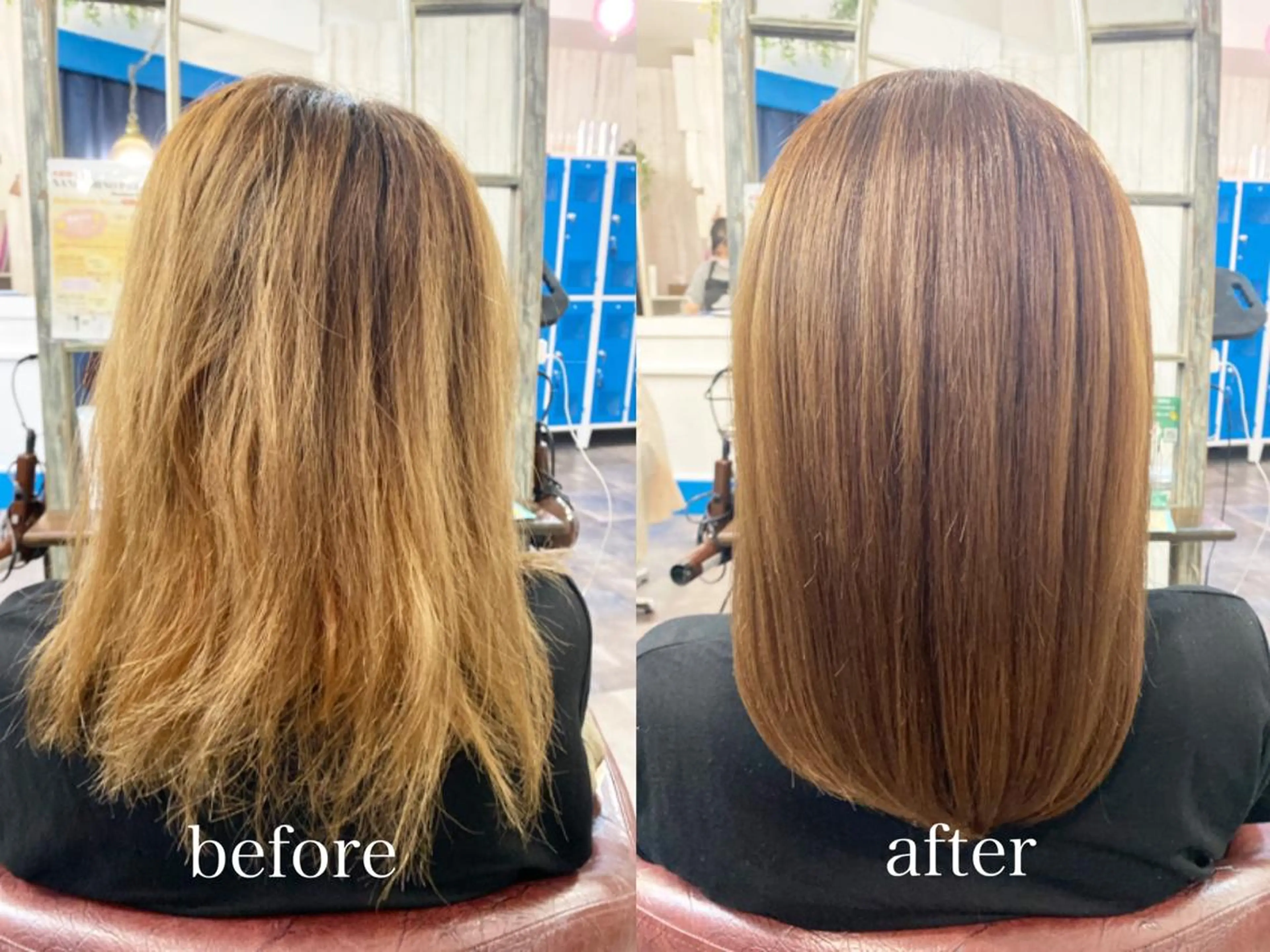 セミロング カラー 韓国ヘア/レイヤー/ 暖色カラー/ Aiのヘアスタイル