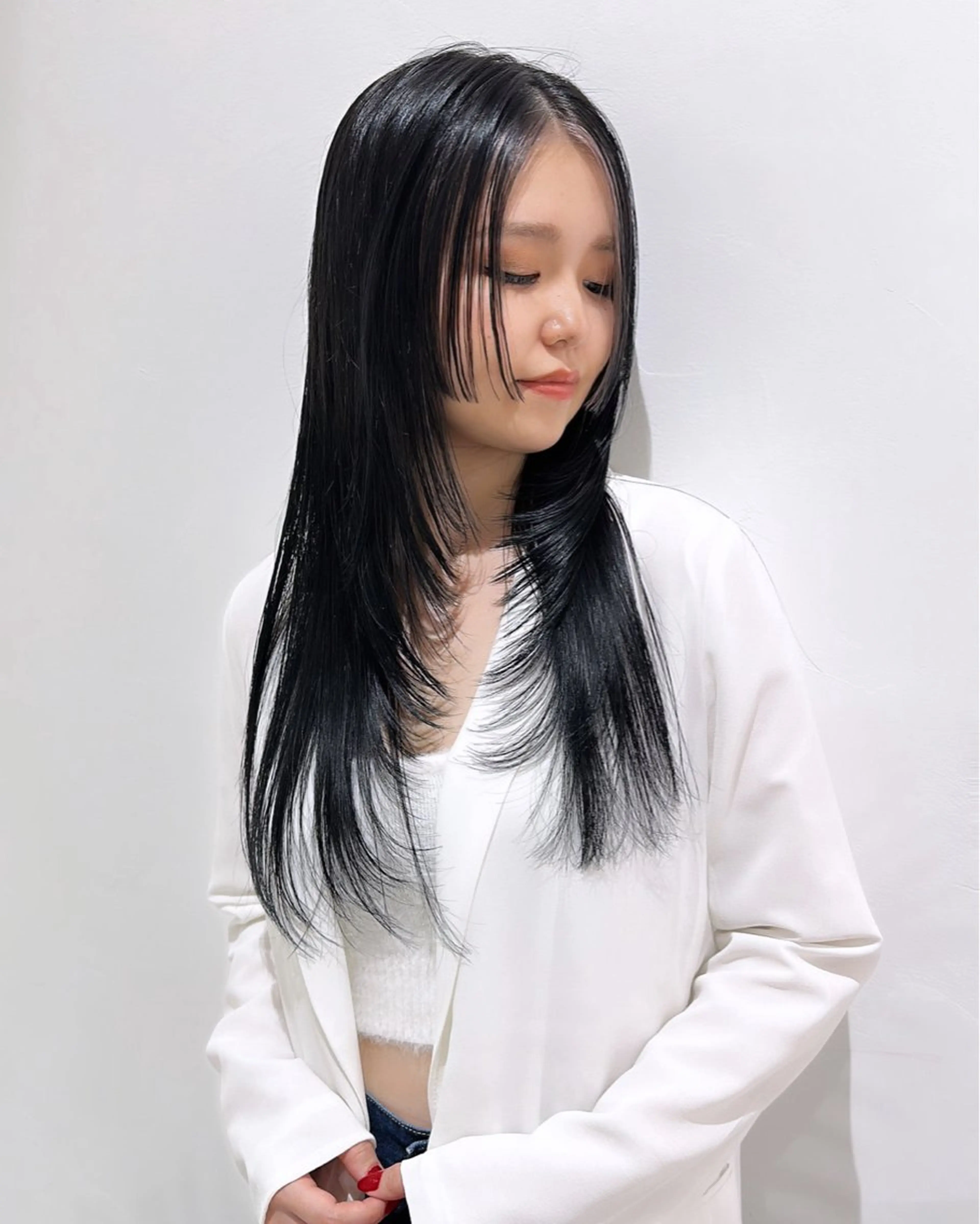ロング レイヤーカット L⭐︎s  kind所属・FEMMEAREA☆ Amiのヘアスタイル
