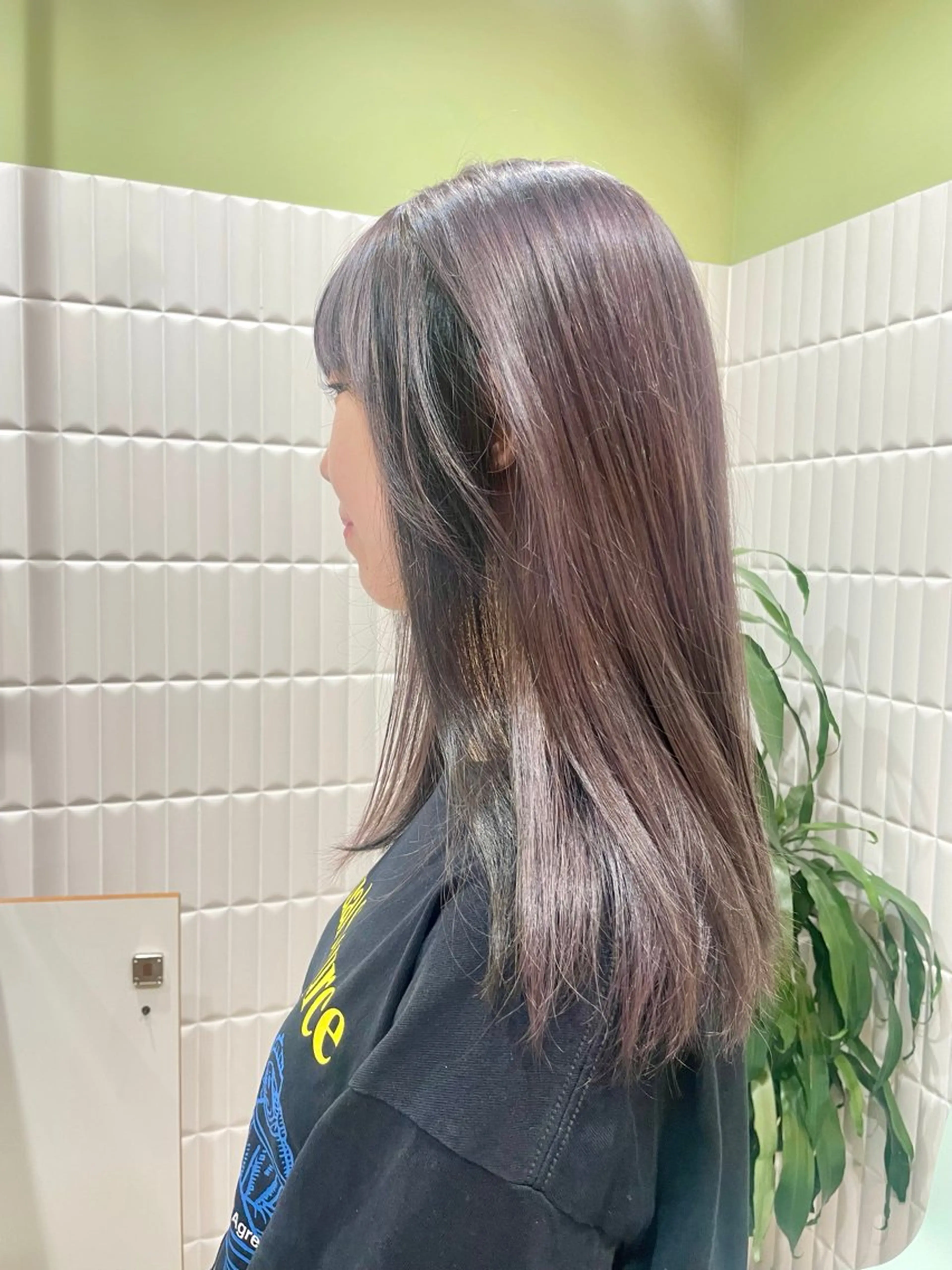 ミディアム ミストバング EIGHT 野々市 イトウミサキのヘアスタイル