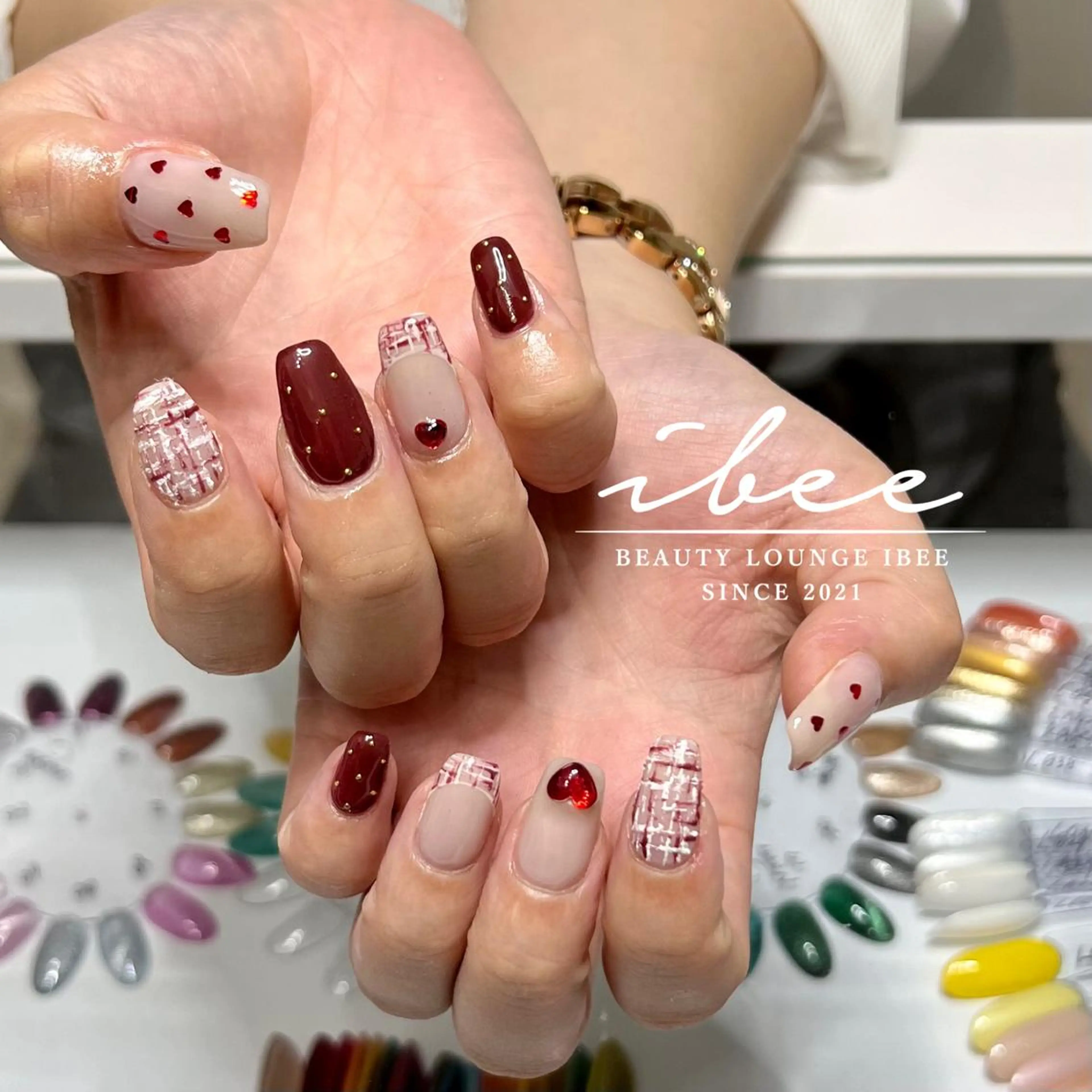 ネイル ハンドネイル ibee nail 🤍yumiのネイルデザイン