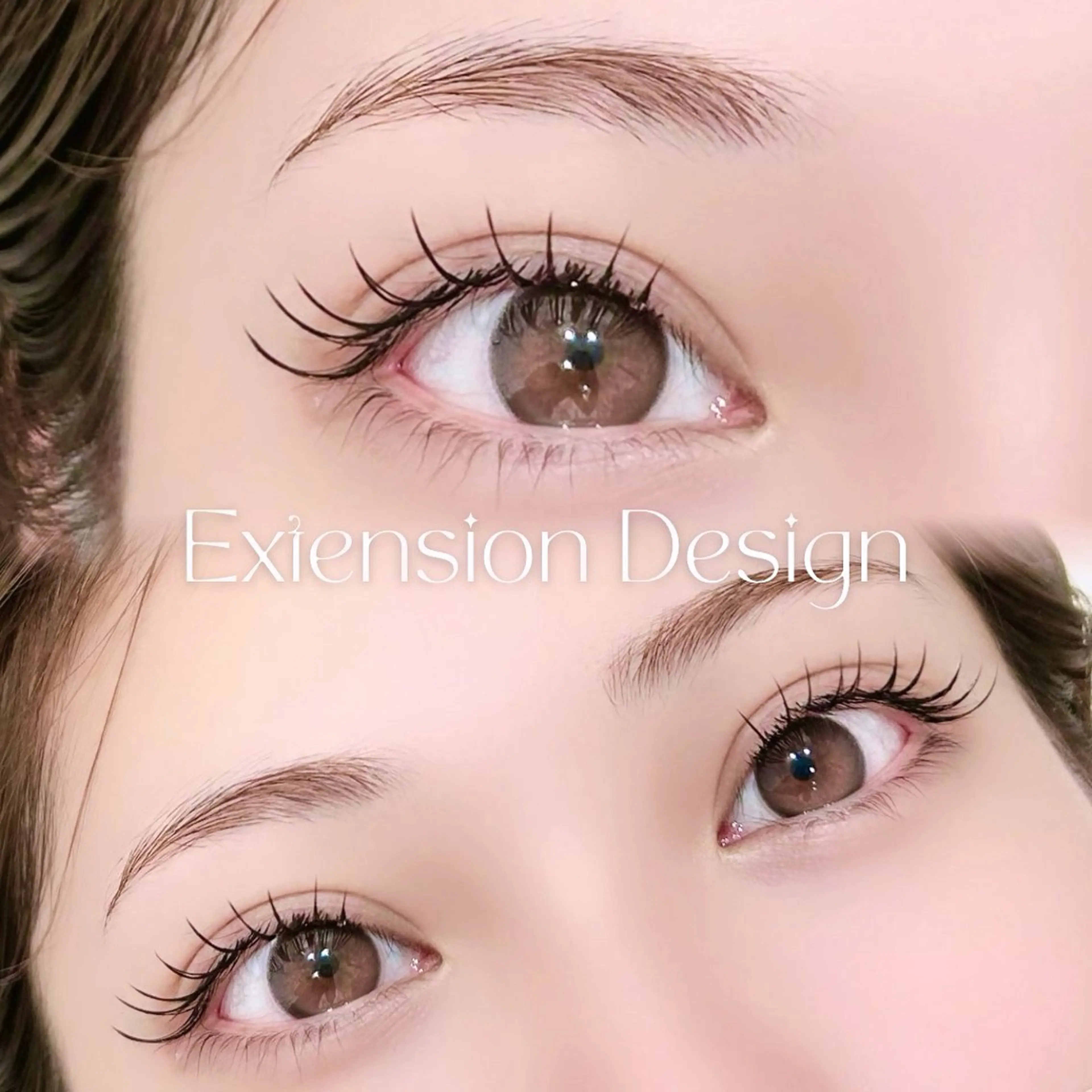 オフなし限定！フラットorセーブル100本🦋仕上げコーティング付きの写真