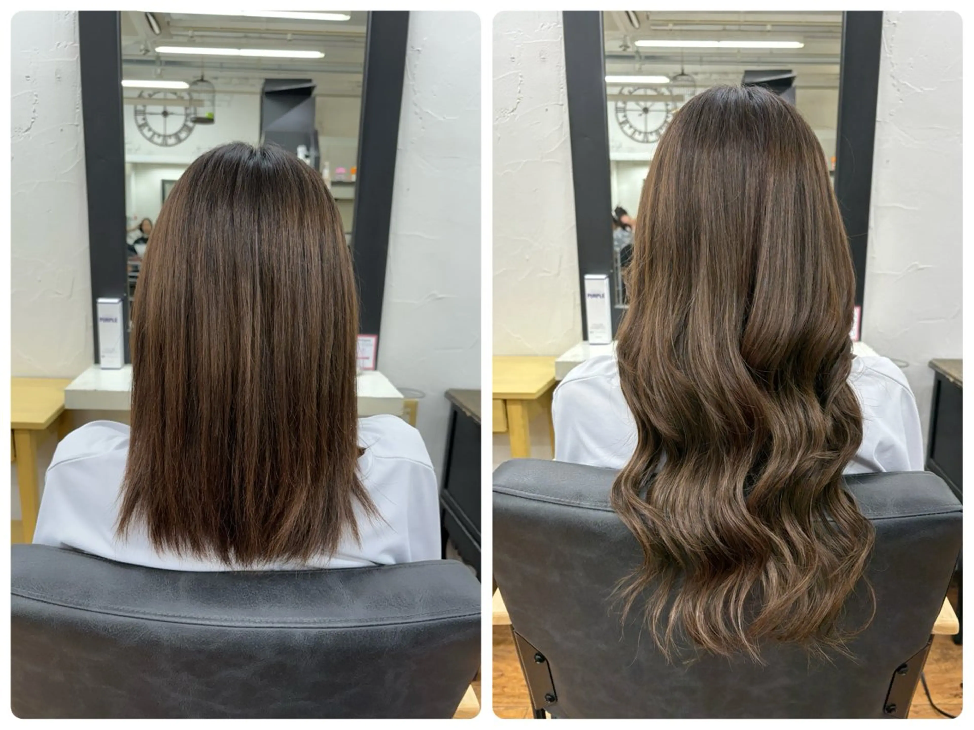 エクステ 香野 優子のヘアスタイル