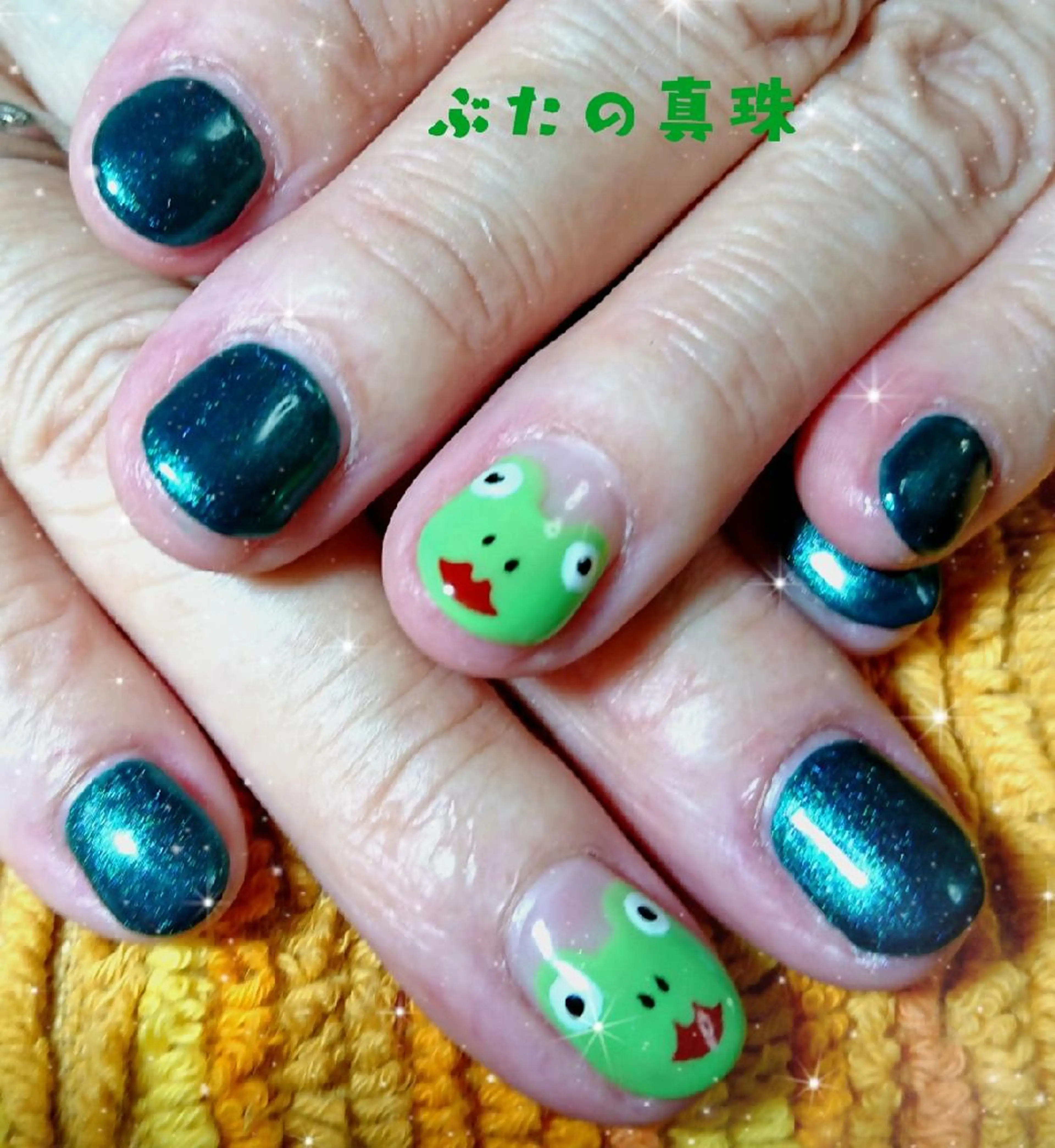 ネイル ハンドネイル 林 珠里のネイルデザイン