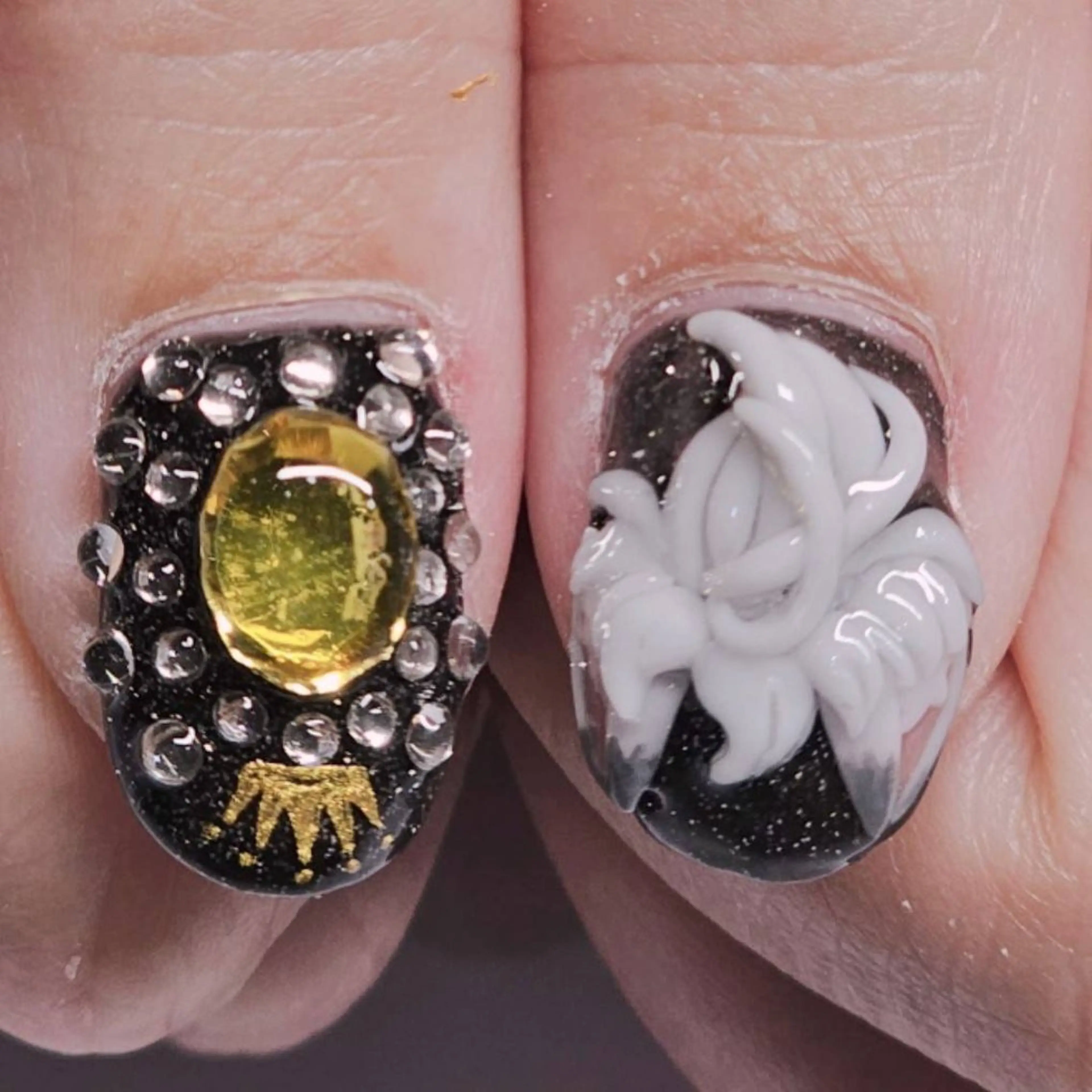 ネイル アートネイル ラメ(グリッター) ワンカラーネイル ハンドネイル よしだ ひろきのネイルデザイン