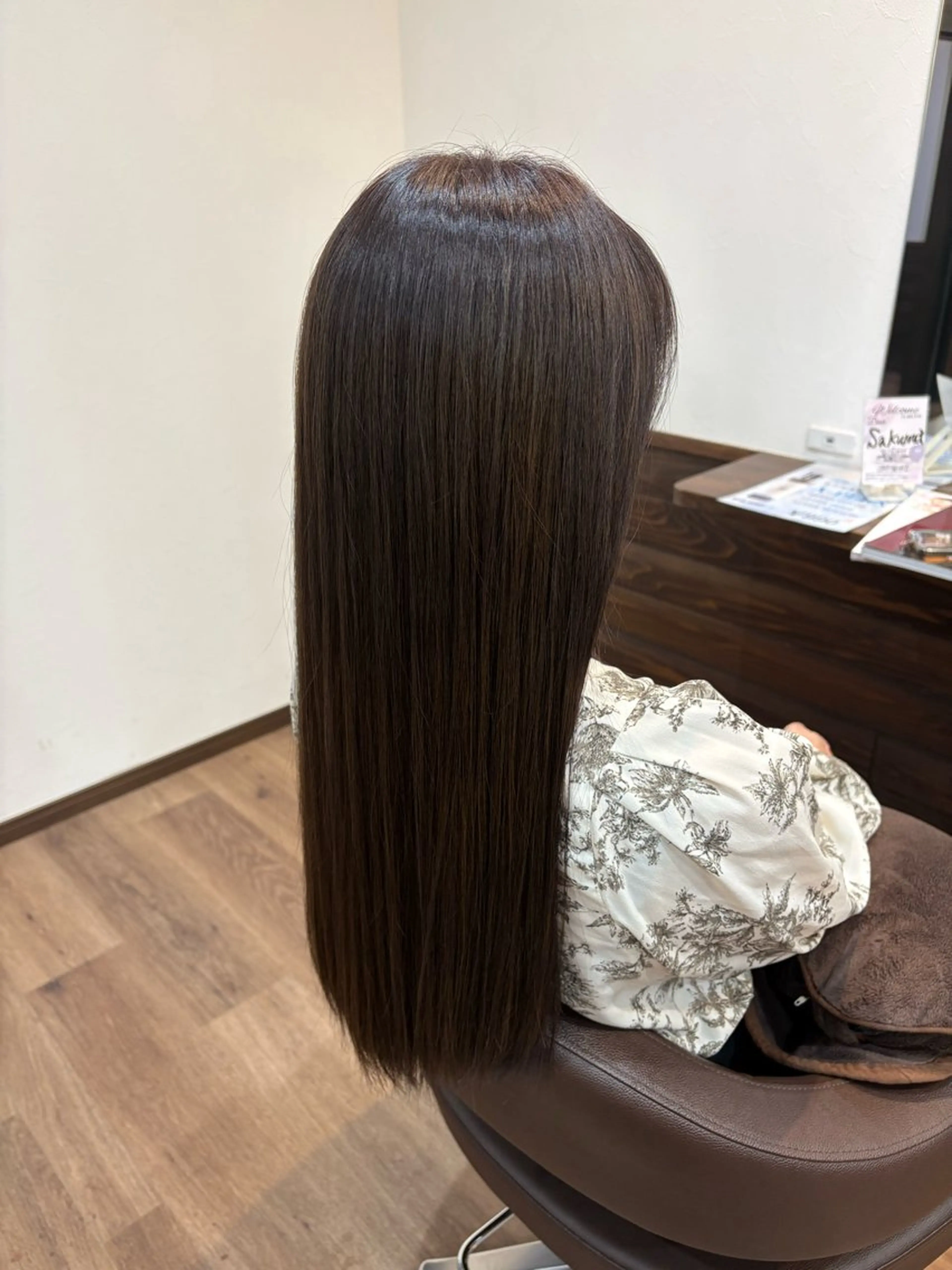 カラー ブラウンカラー ラベンダーカラー ヘアカラー 多田 彩那のヘアスタイル