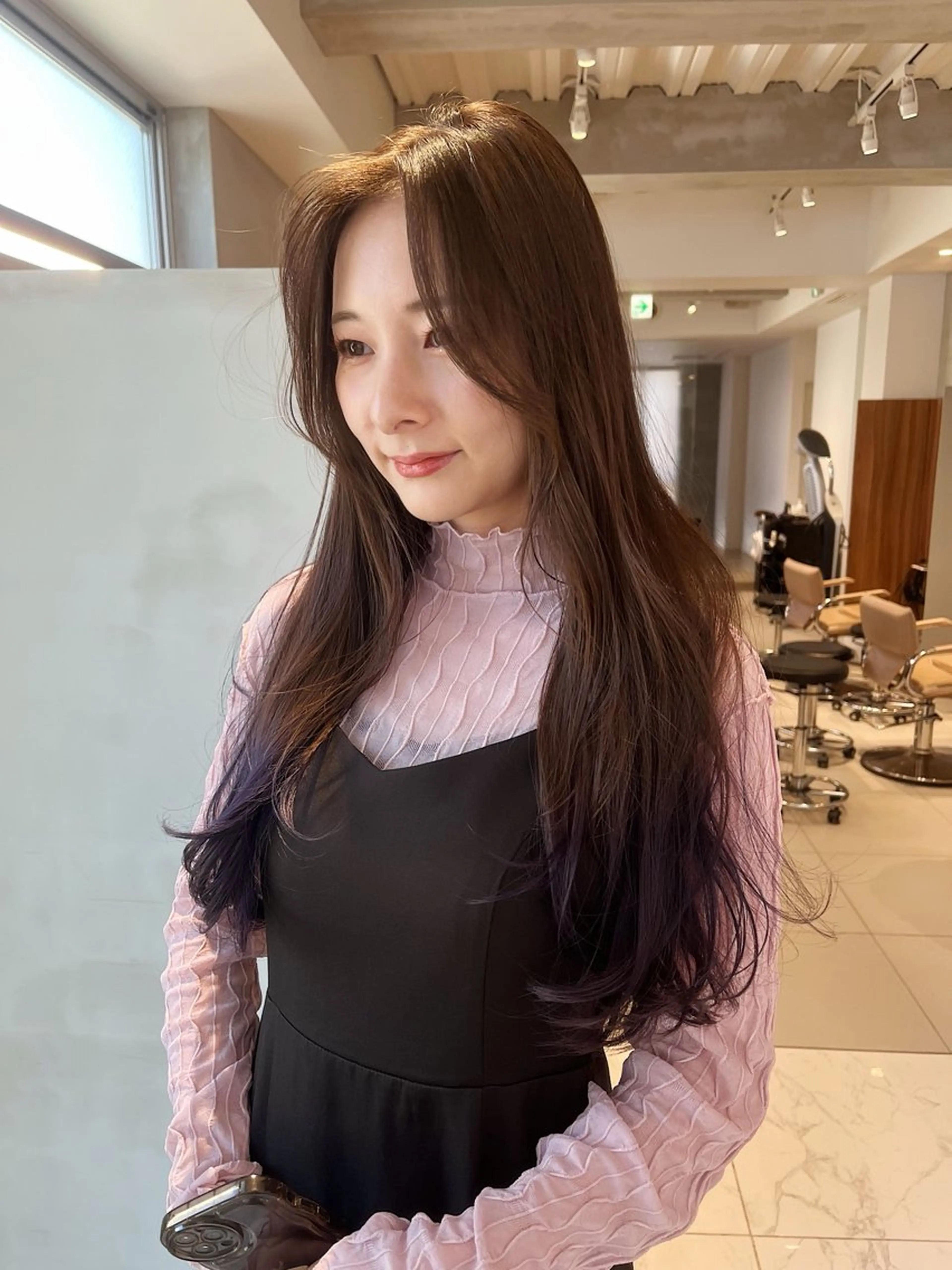 ロング カット ひかり／ショート ／似合わせカットのヘアスタイル