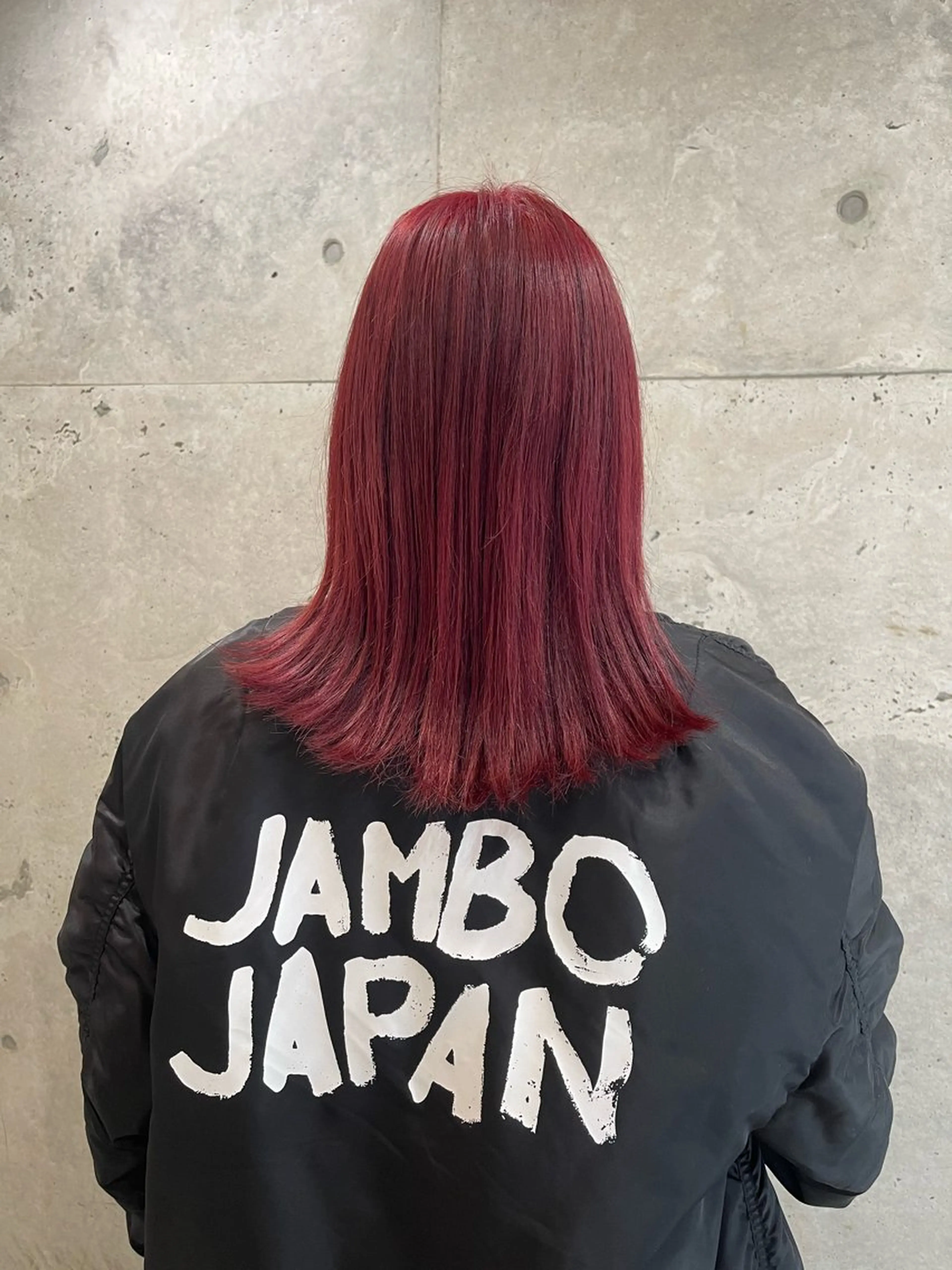 ミディアム カラー ブリーチ ヘアカラー 林 七奈のヘアスタイル