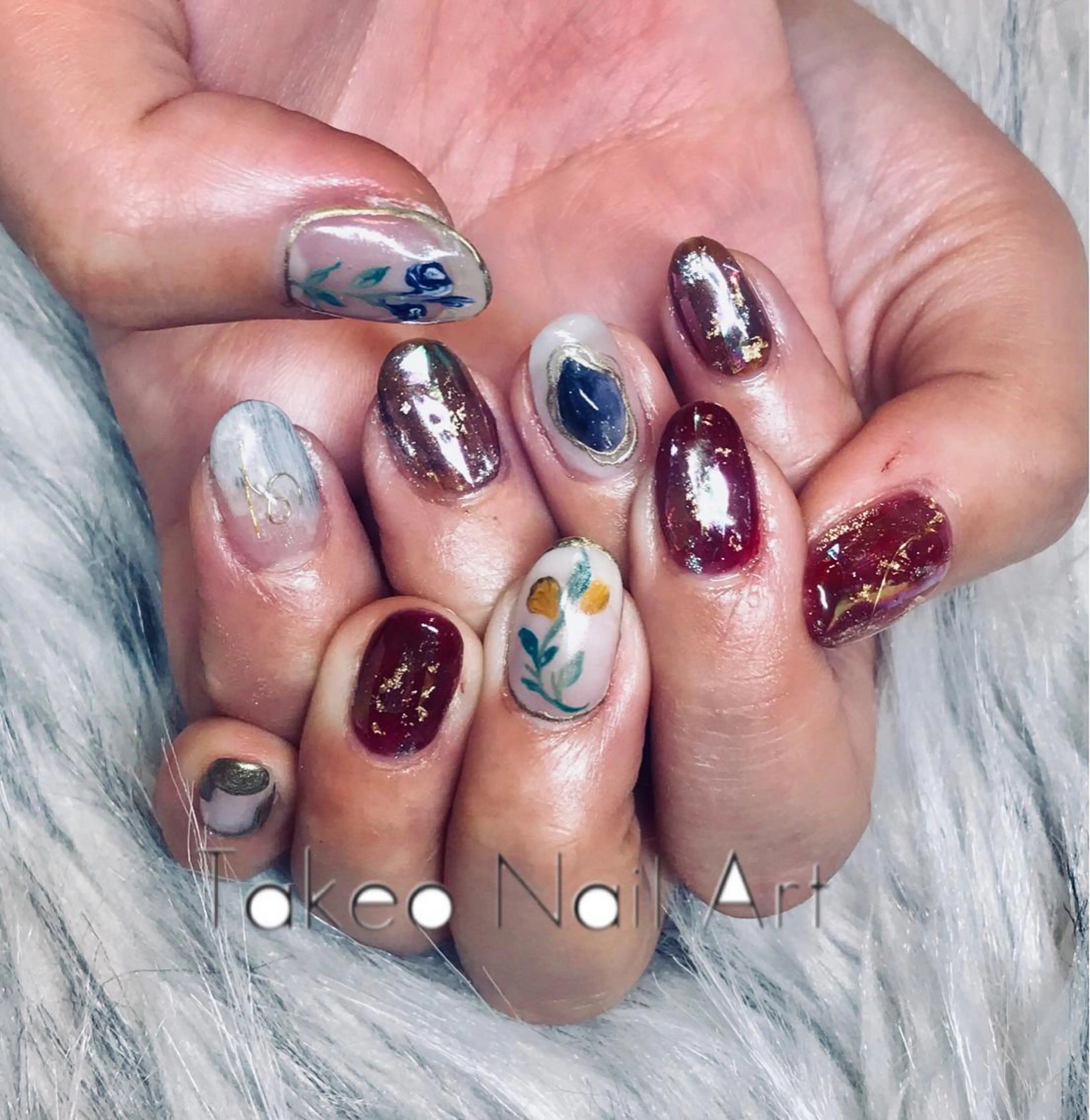 ショート ネイル nail&eye Aoのマツエク・マツパデザイン