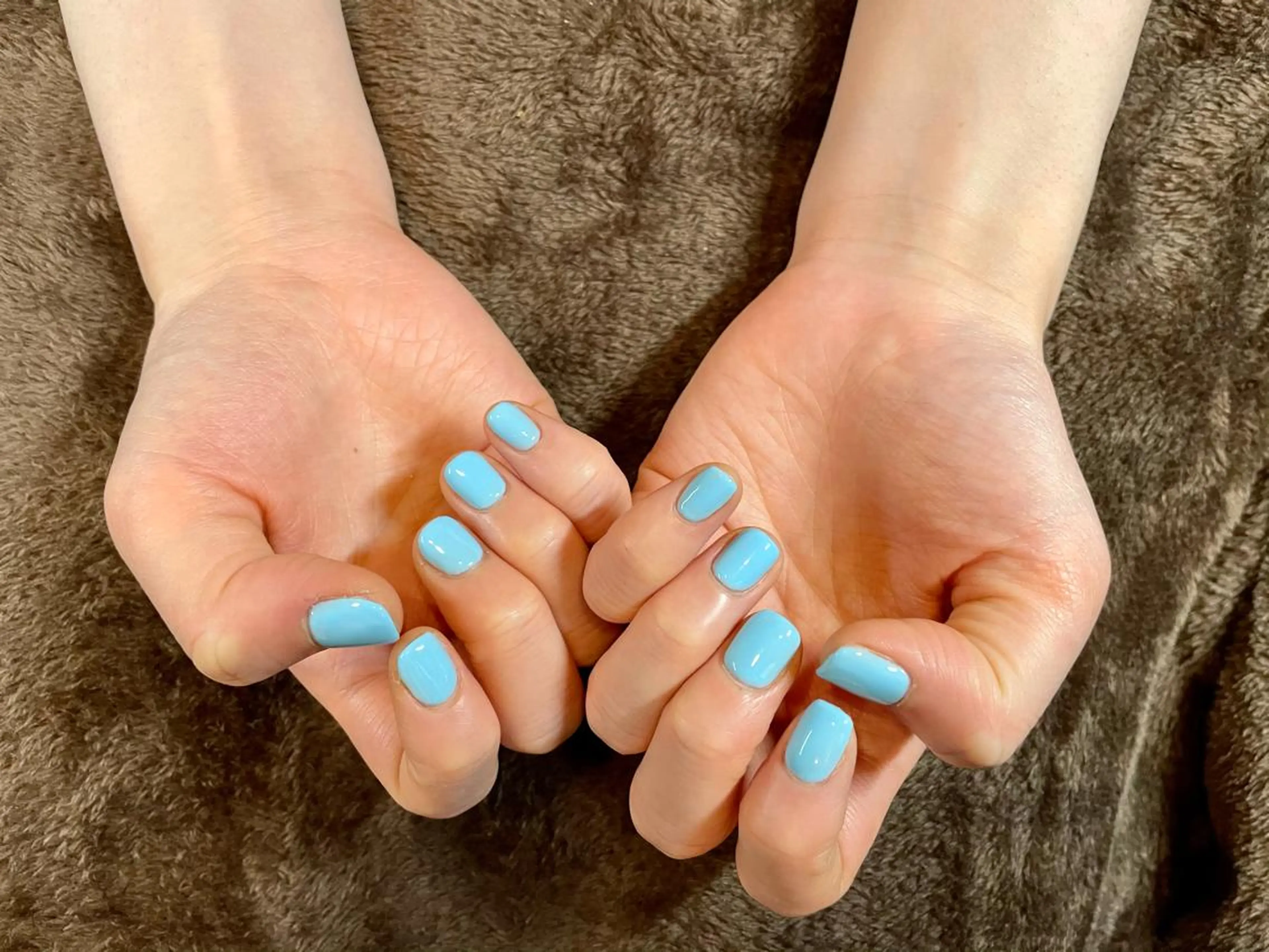 ネイル ワンカラーネイル ささき れいなのネイルデザイン