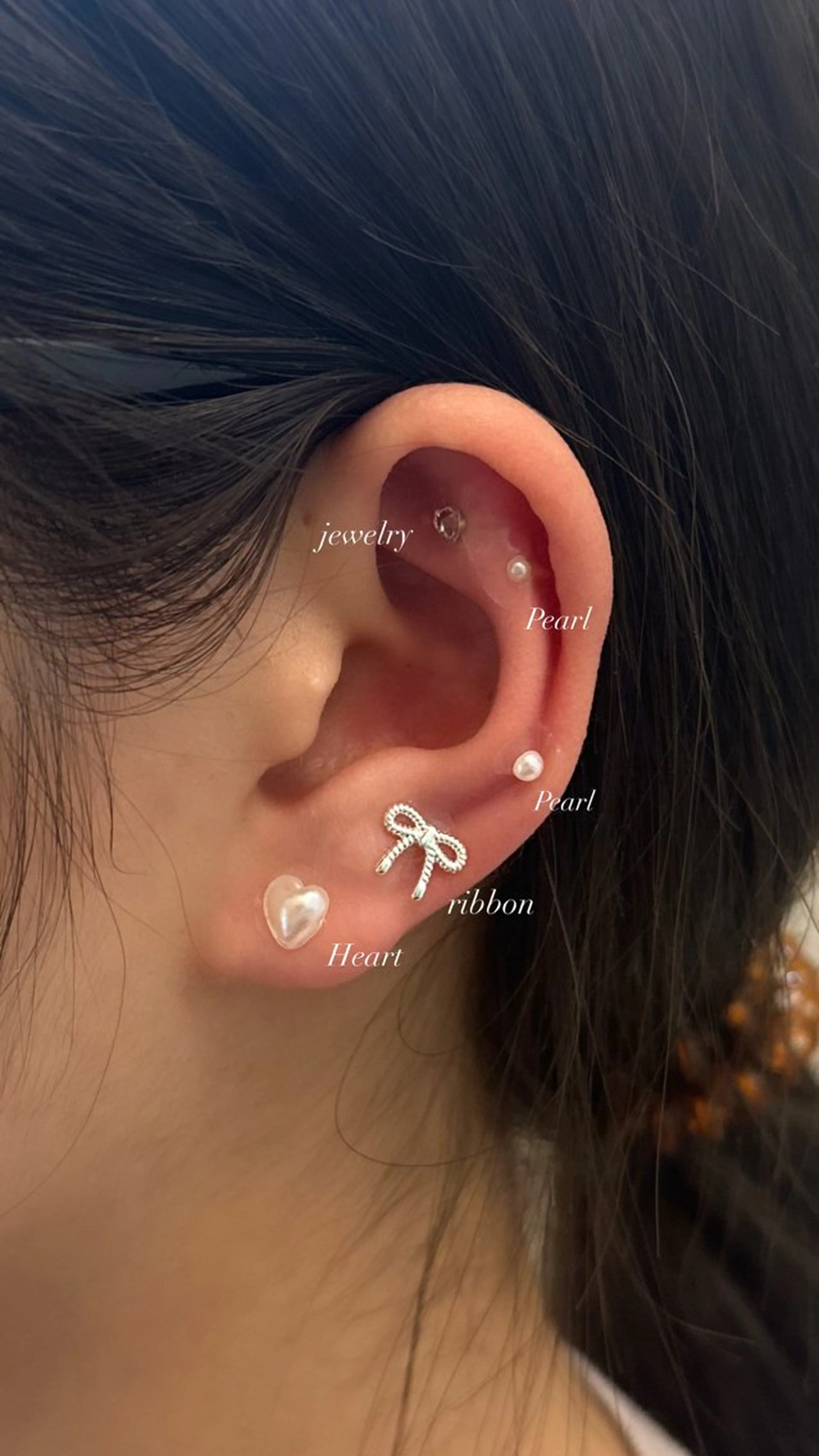話題沸騰💗【両耳12粒💎耳ツボジュエリー👂】お好きなジュエリー選び放題✨の写真