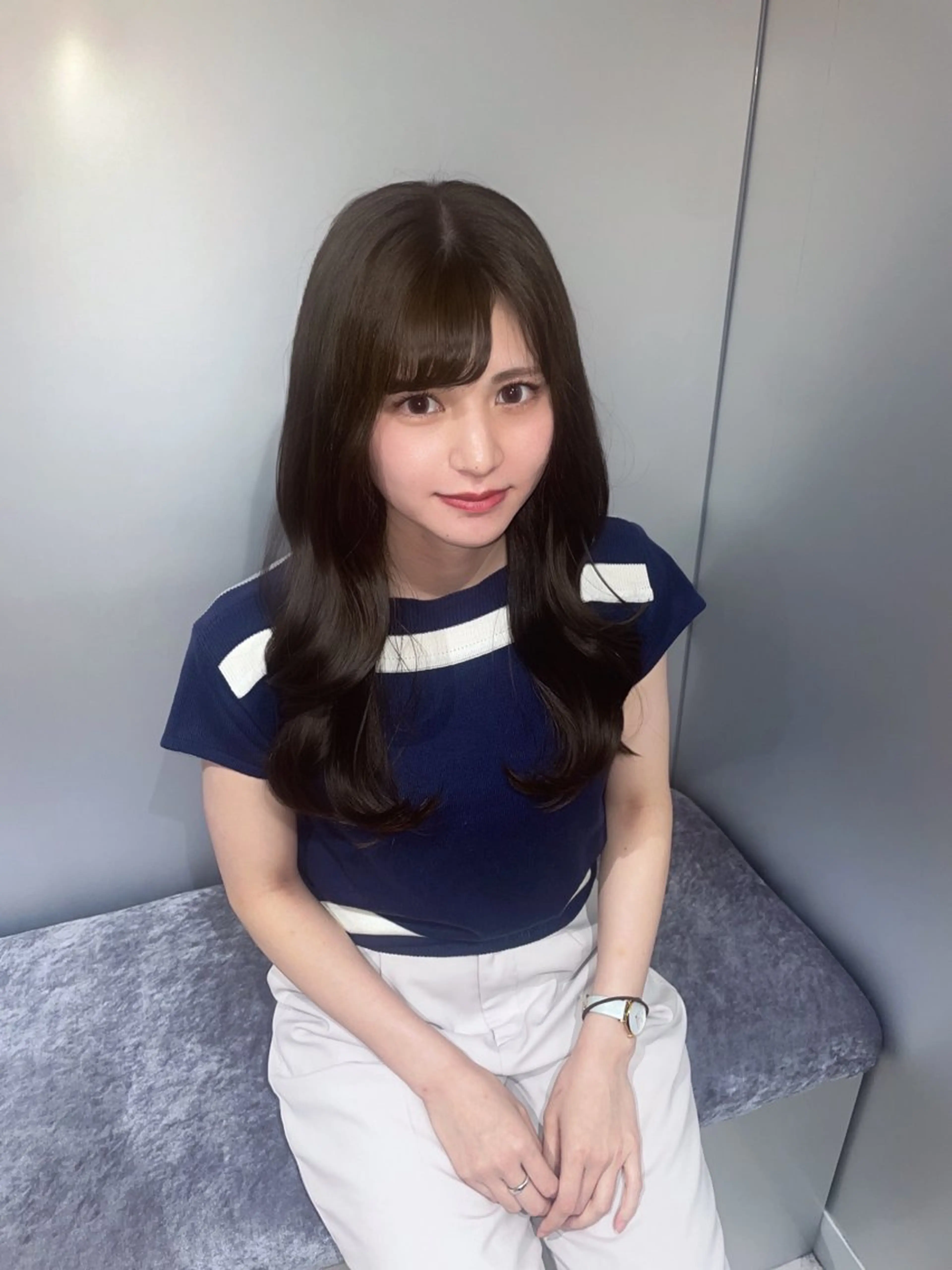 ロング カラー 髪質改善/透明感ヘア にちか🐰のヘアスタイル