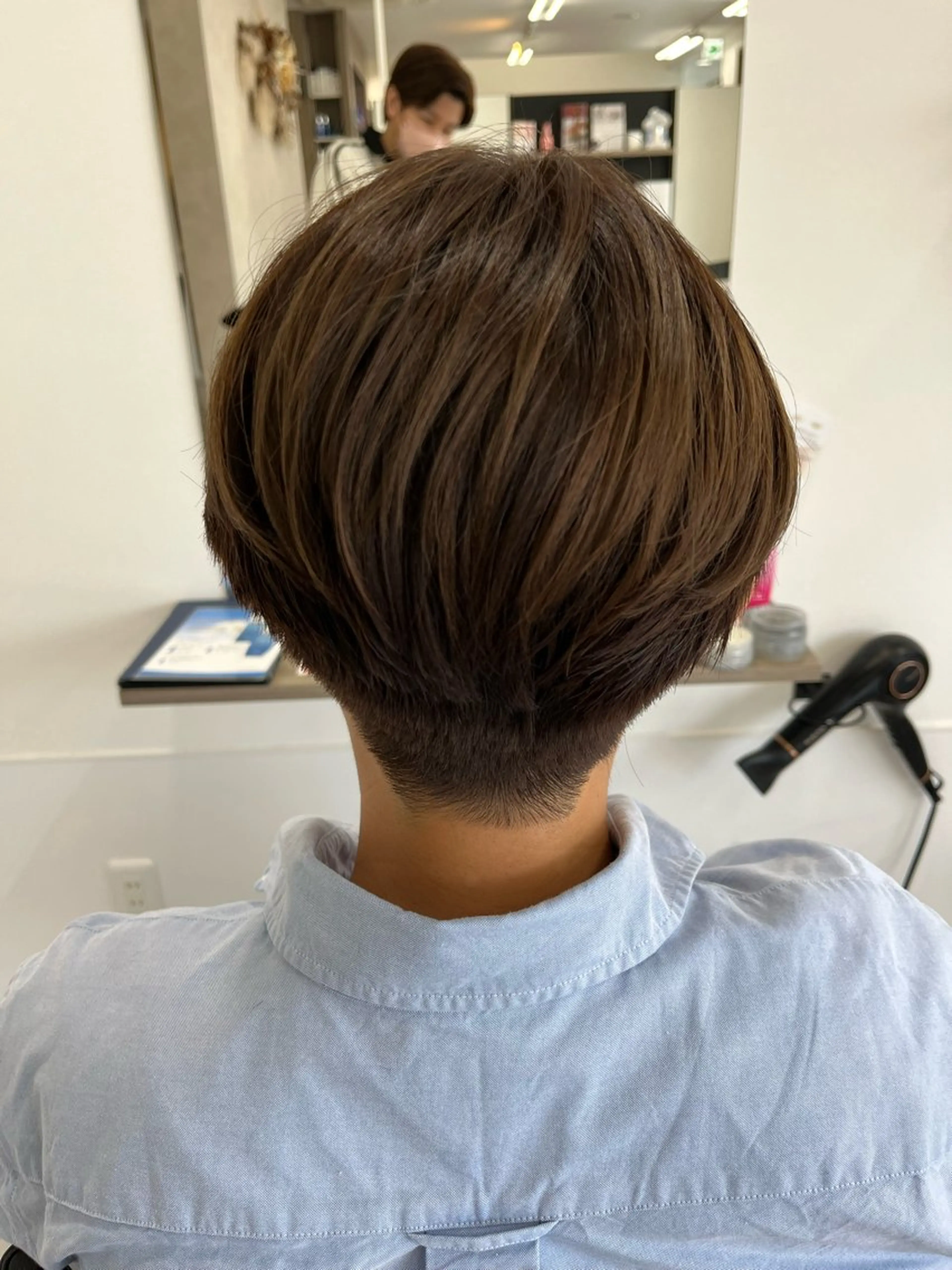 ショート トリートメント ヘッドスパ Yumi/艶髪/ 透明感カラー🤍のヘアスタイル