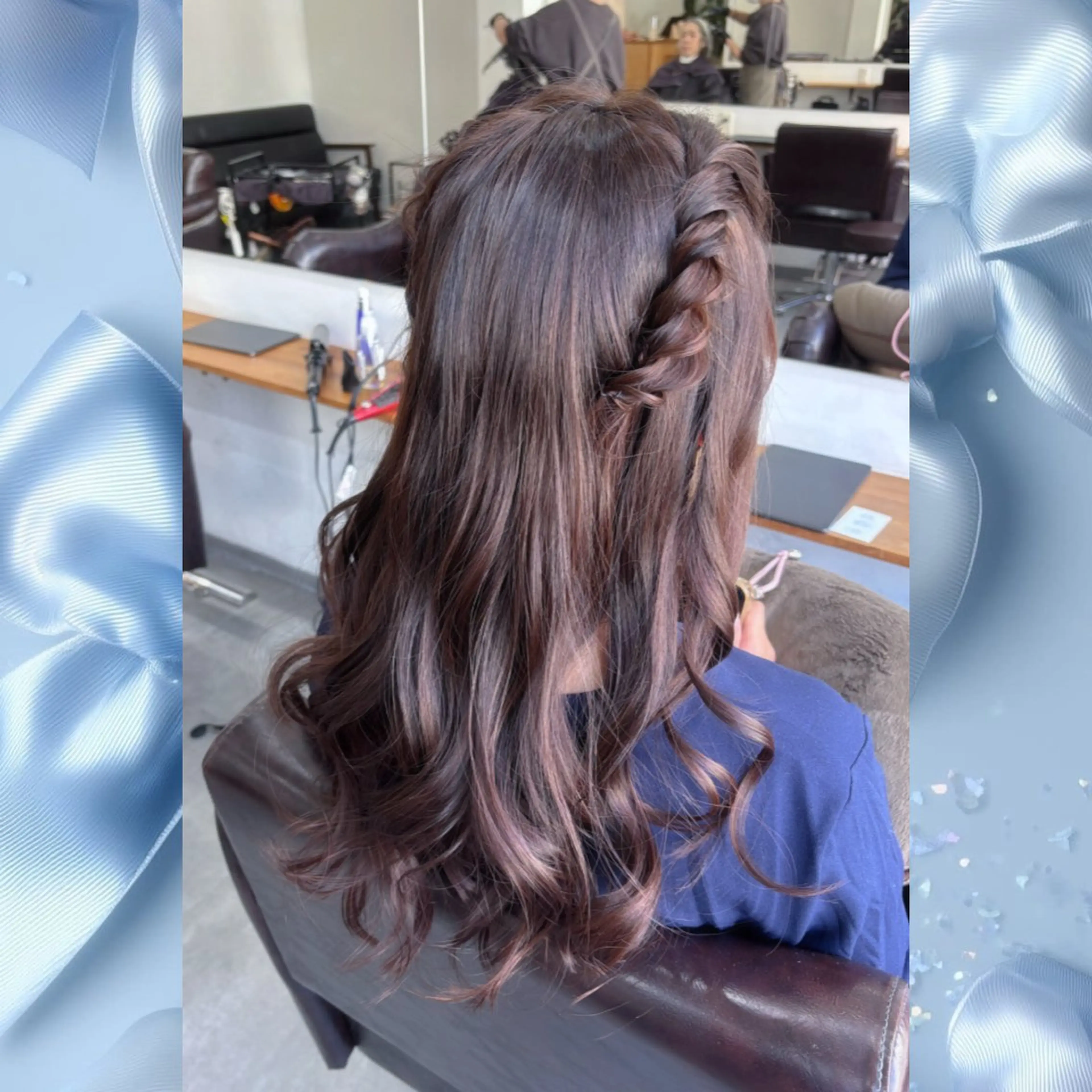 ロング ヘアアレンジ ヘアセット 河原 彩心【葛西/西葛西】のヘアスタイル