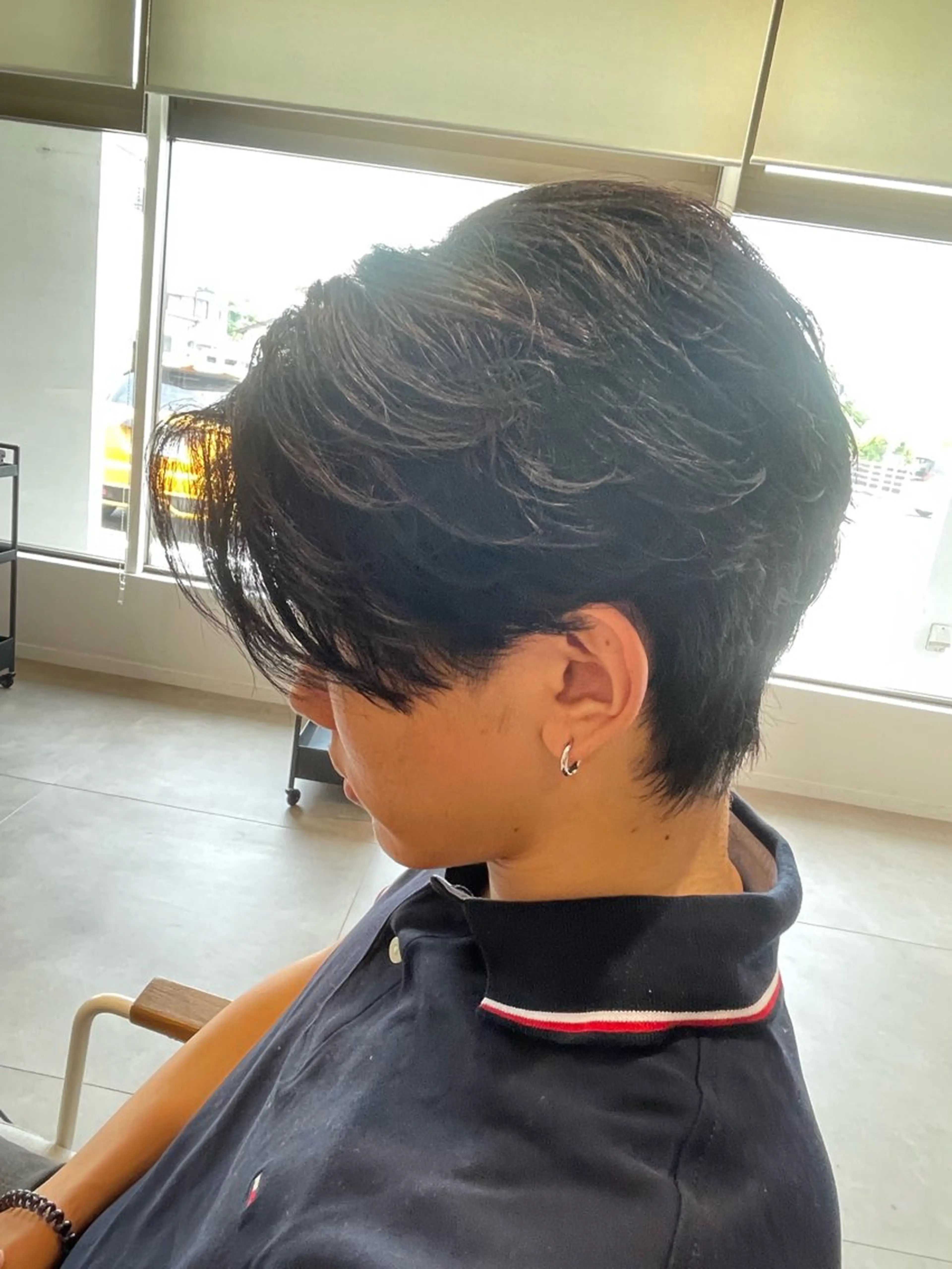 ショート カット パーマ 樋口 令惟のヘアスタイル