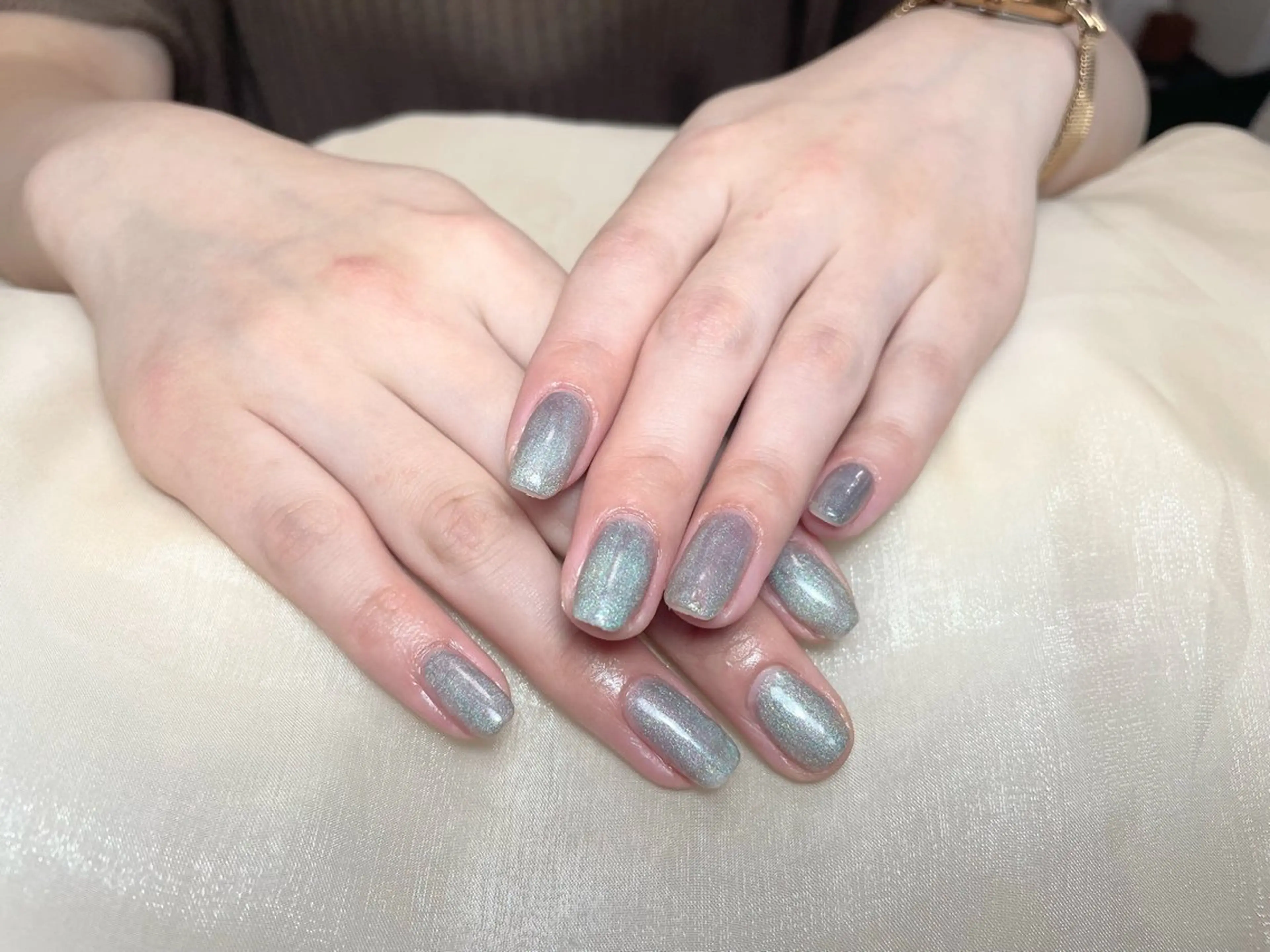 ネイル マグネットネイル w wのネイルデザイン