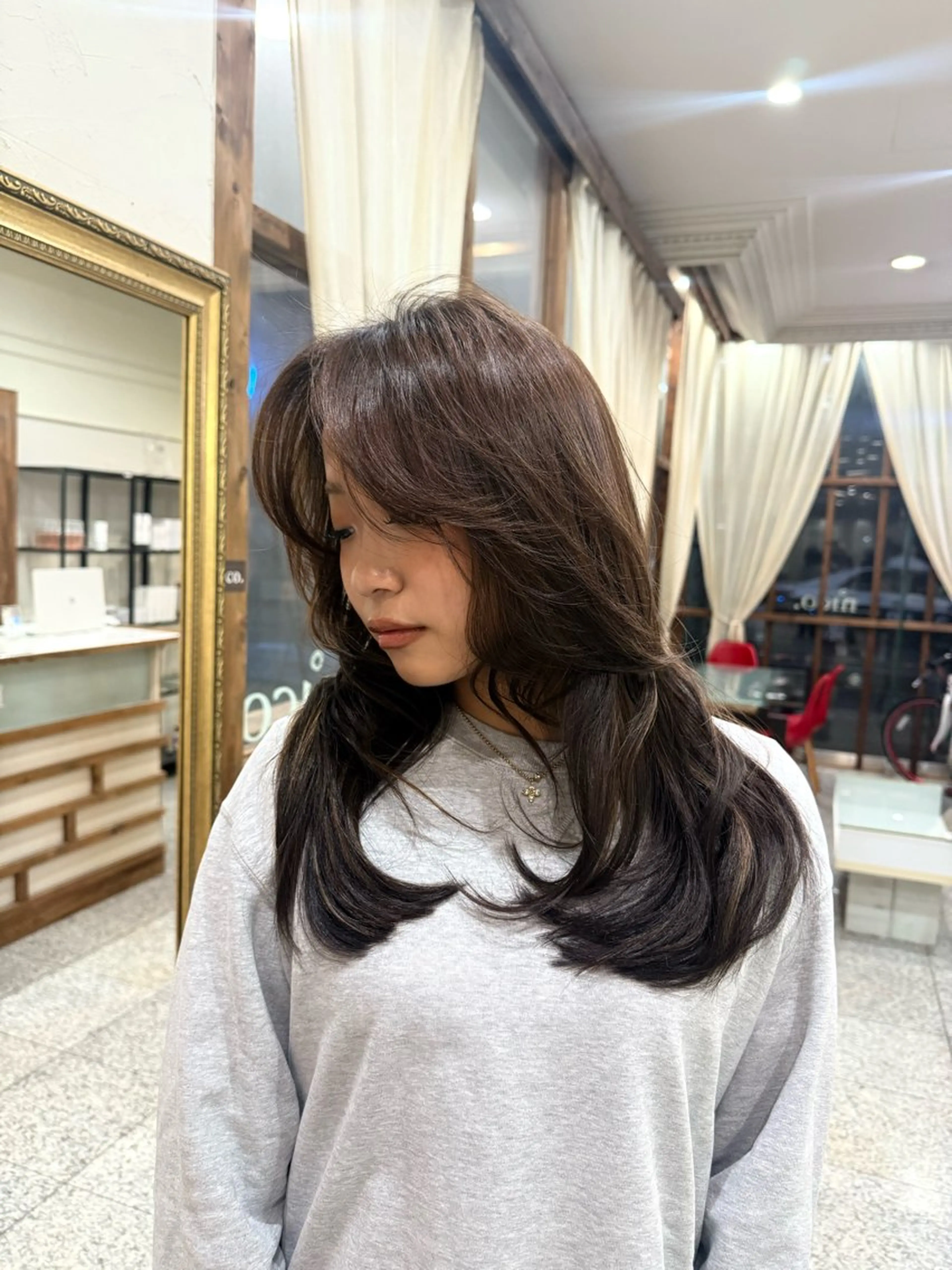 ロング nico. 心斎橋 akariのヘアスタイル