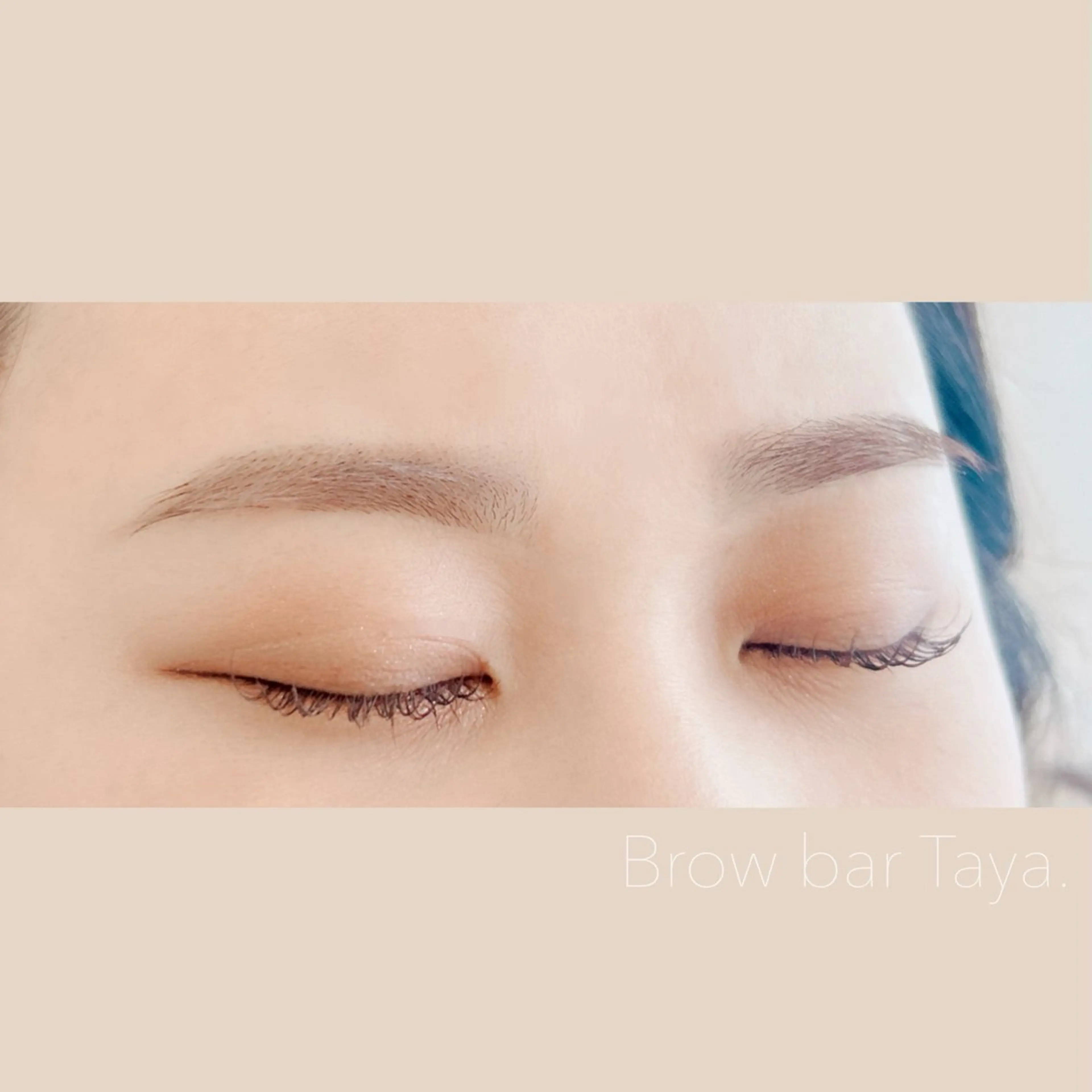 【平日限定🪴】ブロウスタイリング−眉WAX脱毛の写真