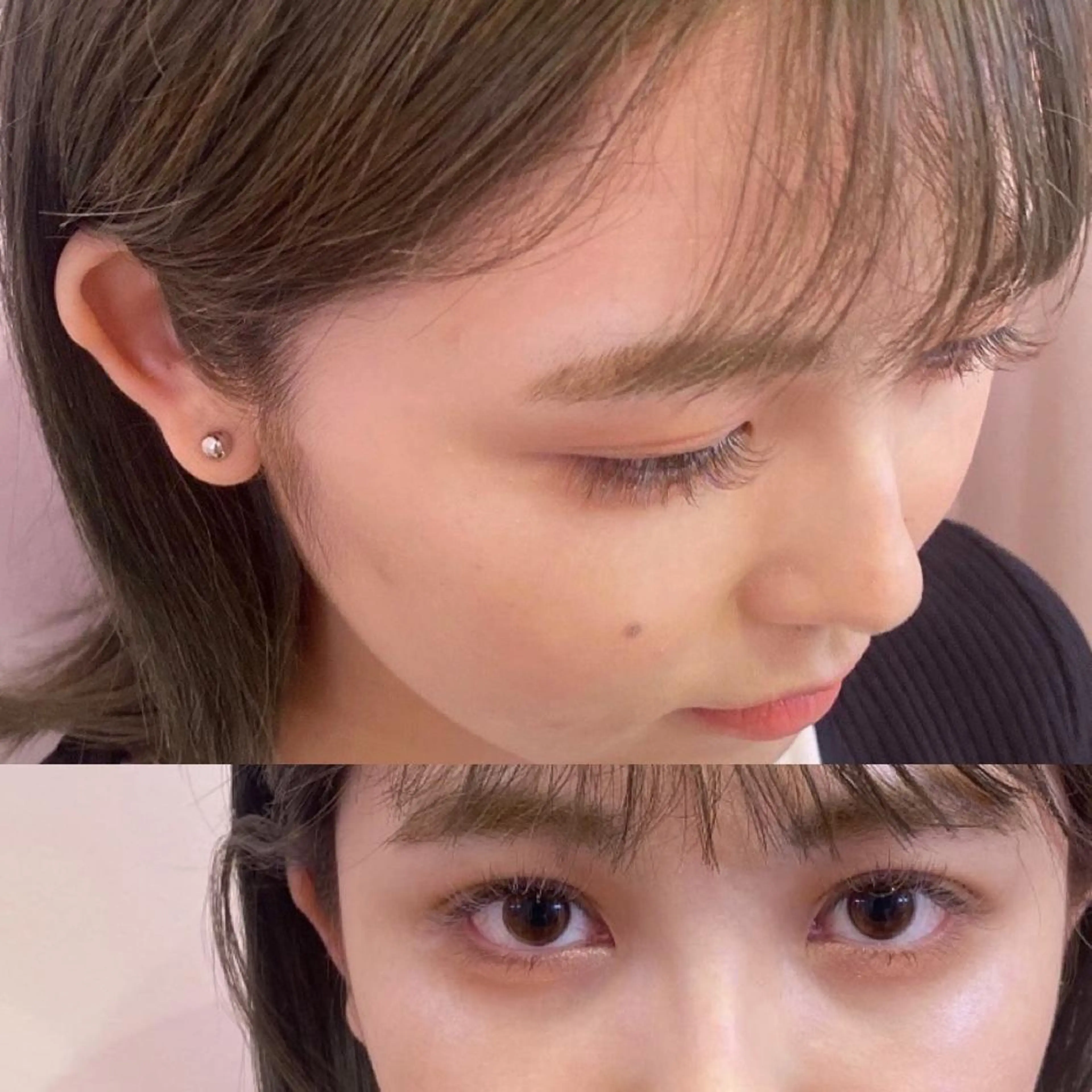 ≪他店オフ込＊フラットラッシュ80本 ≫コーティング＋アイパック付き ¥5700の写真