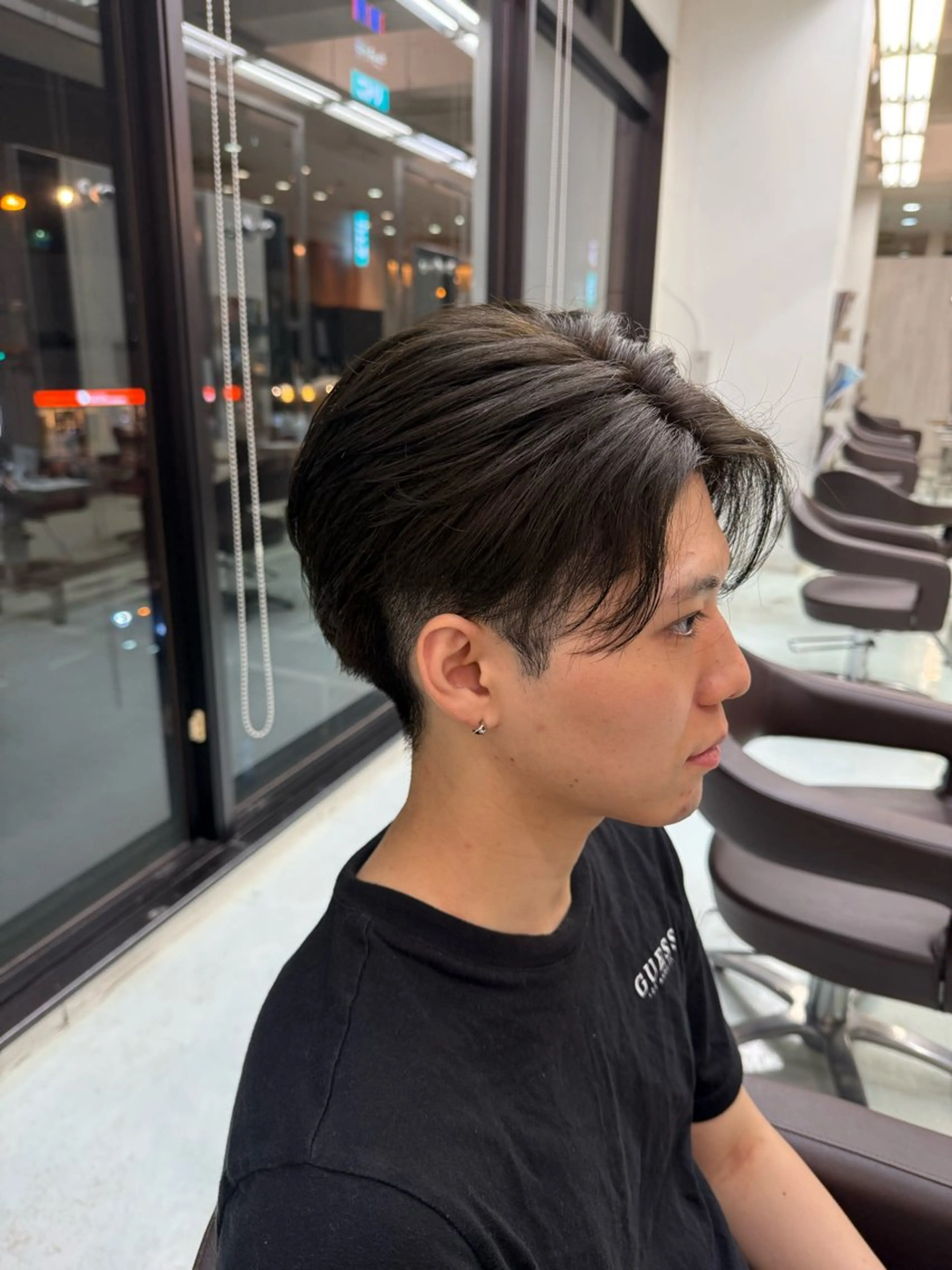 【メンズ限定⛓🖤】似合わせメンズカット＋透明感カラー⭐️+Refa炭酸ケア🫧の写真